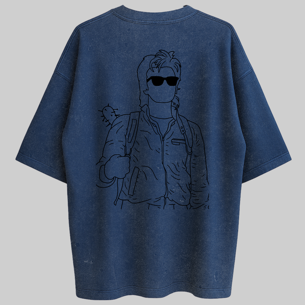 Oversized Steve Zero Encolhimento