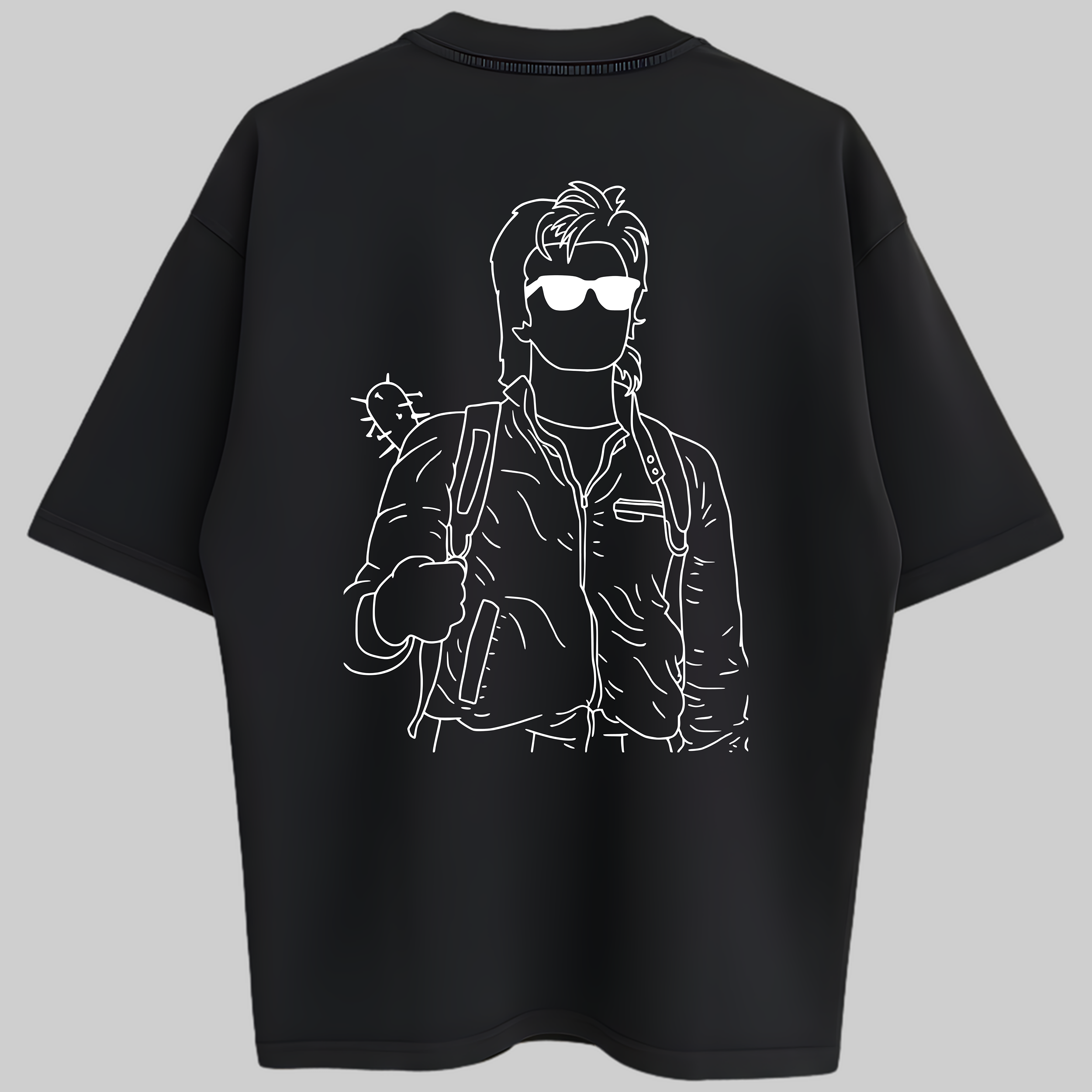 Oversized Steve Zero Encolhimento