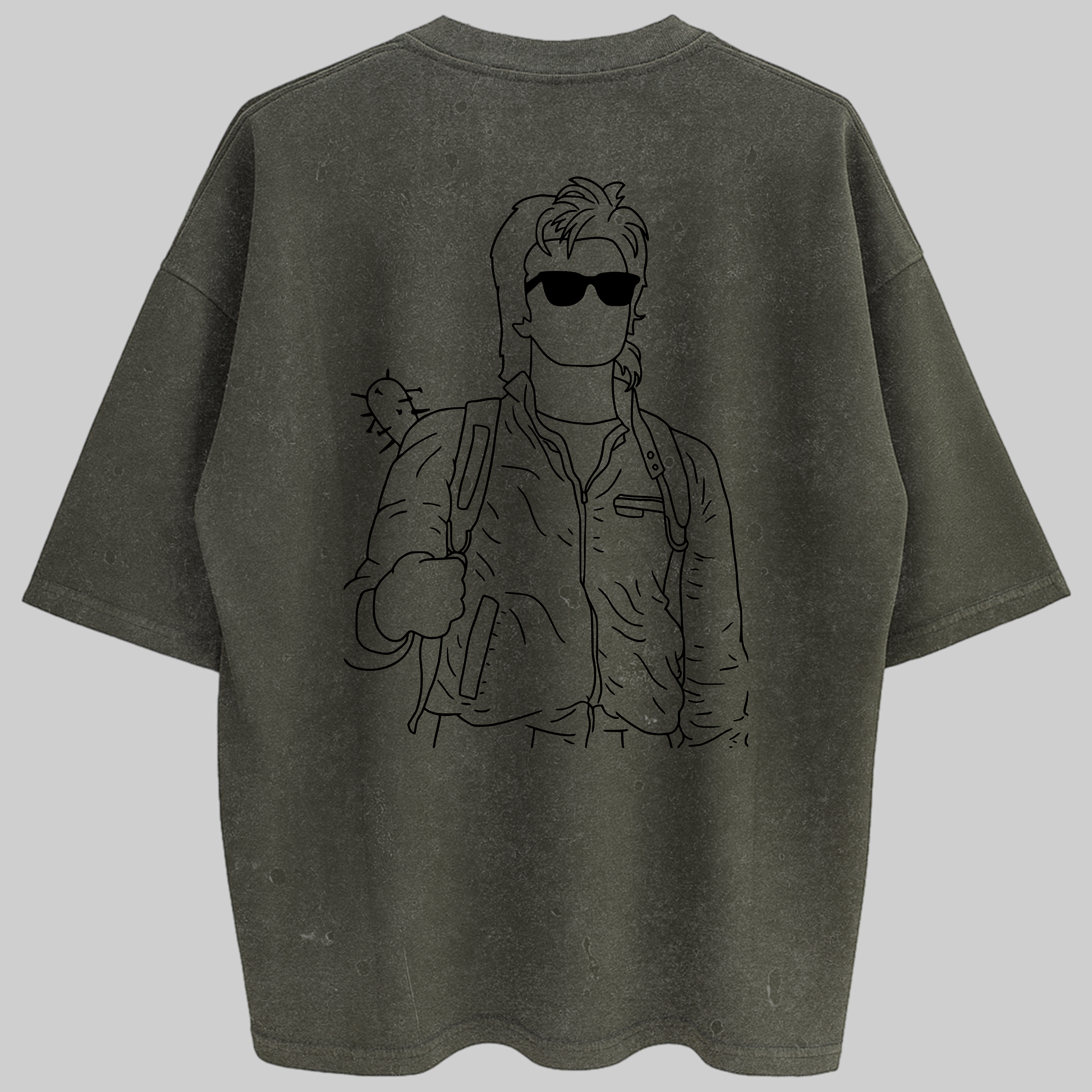 Oversized Steve Zero Encolhimento