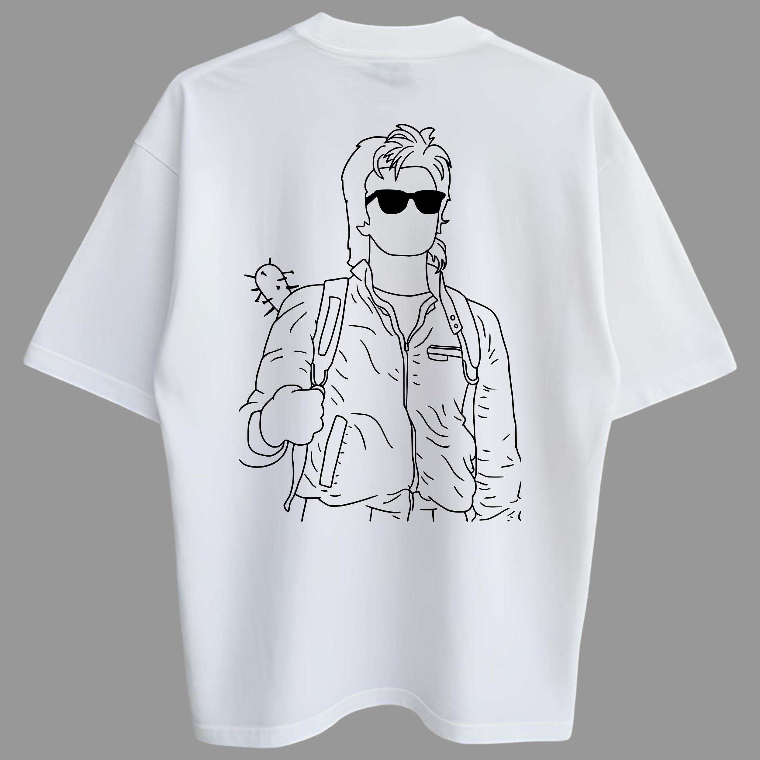 Oversized Steve Zero Encolhimento
