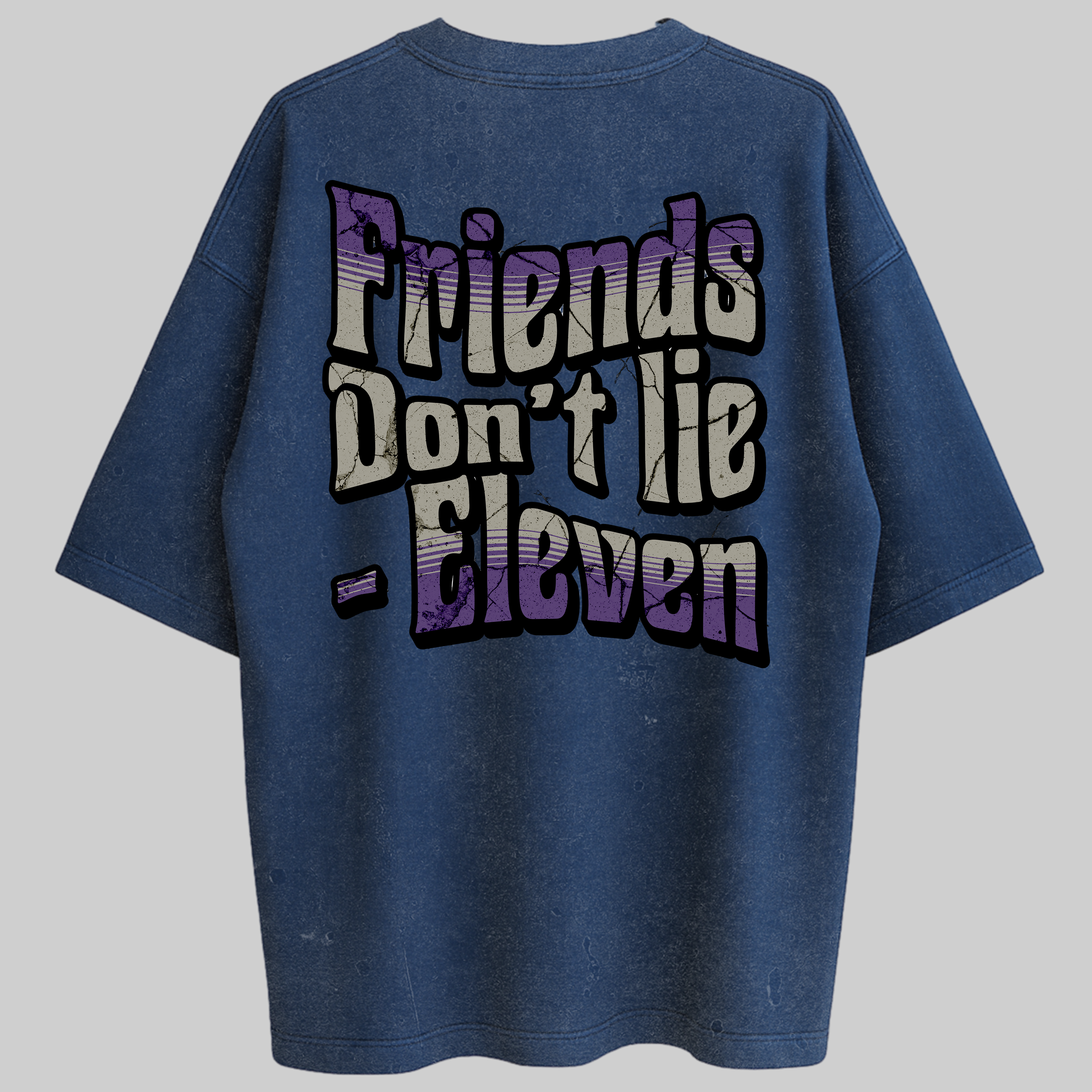 Oversized Friends Don't Lie Zero Encolhimento
