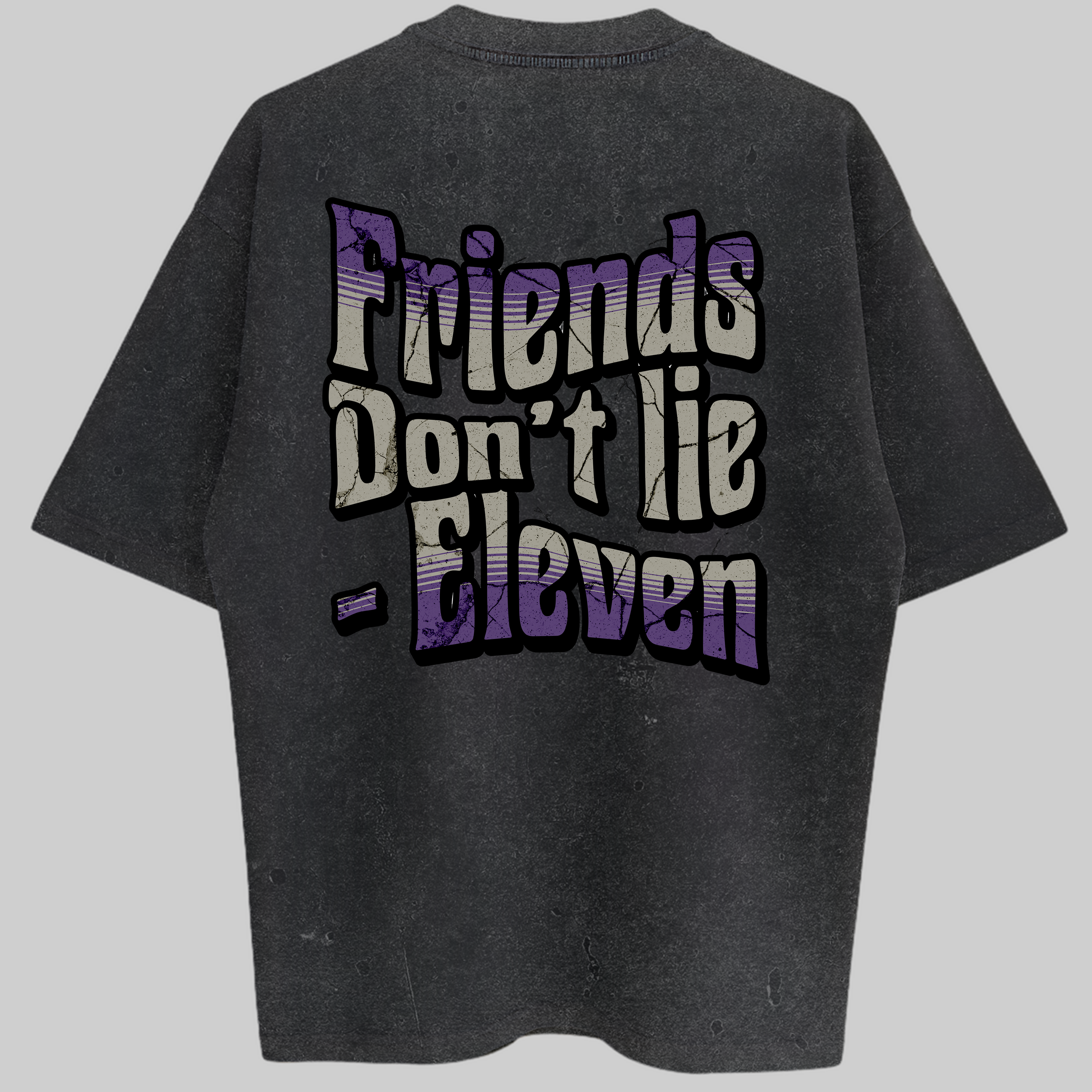 Oversized Friends Don't Lie Zero Encolhimento