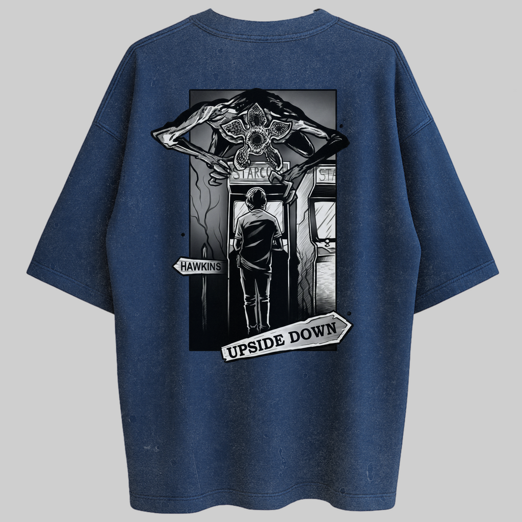 Oversized Upside Down Zero Encolhimento