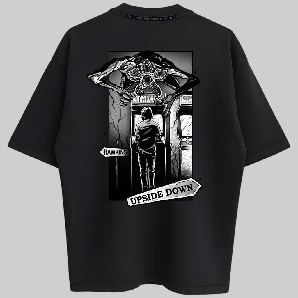 Oversized Upside Down Zero Encolhimento