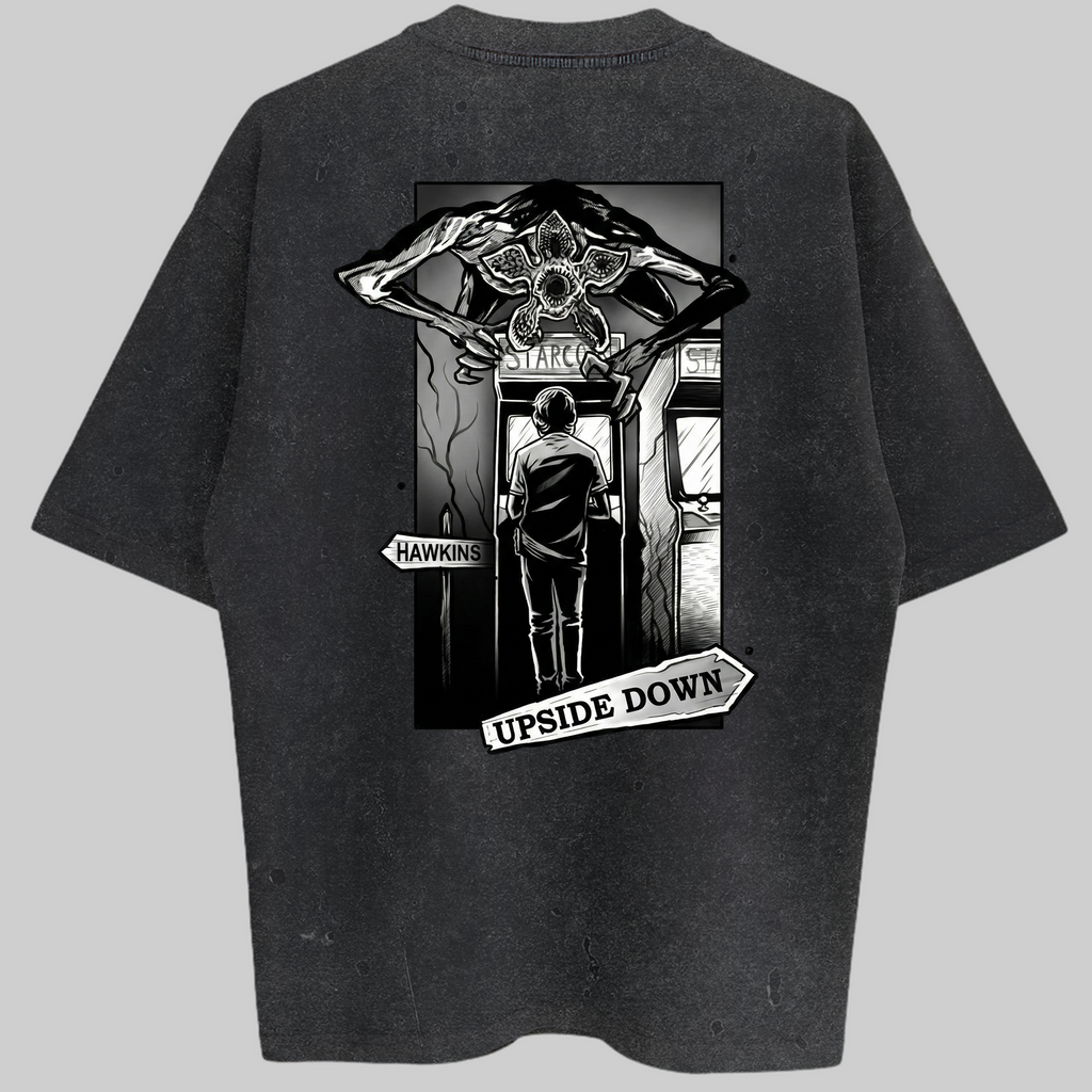 Oversized Upside Down Zero Encolhimento