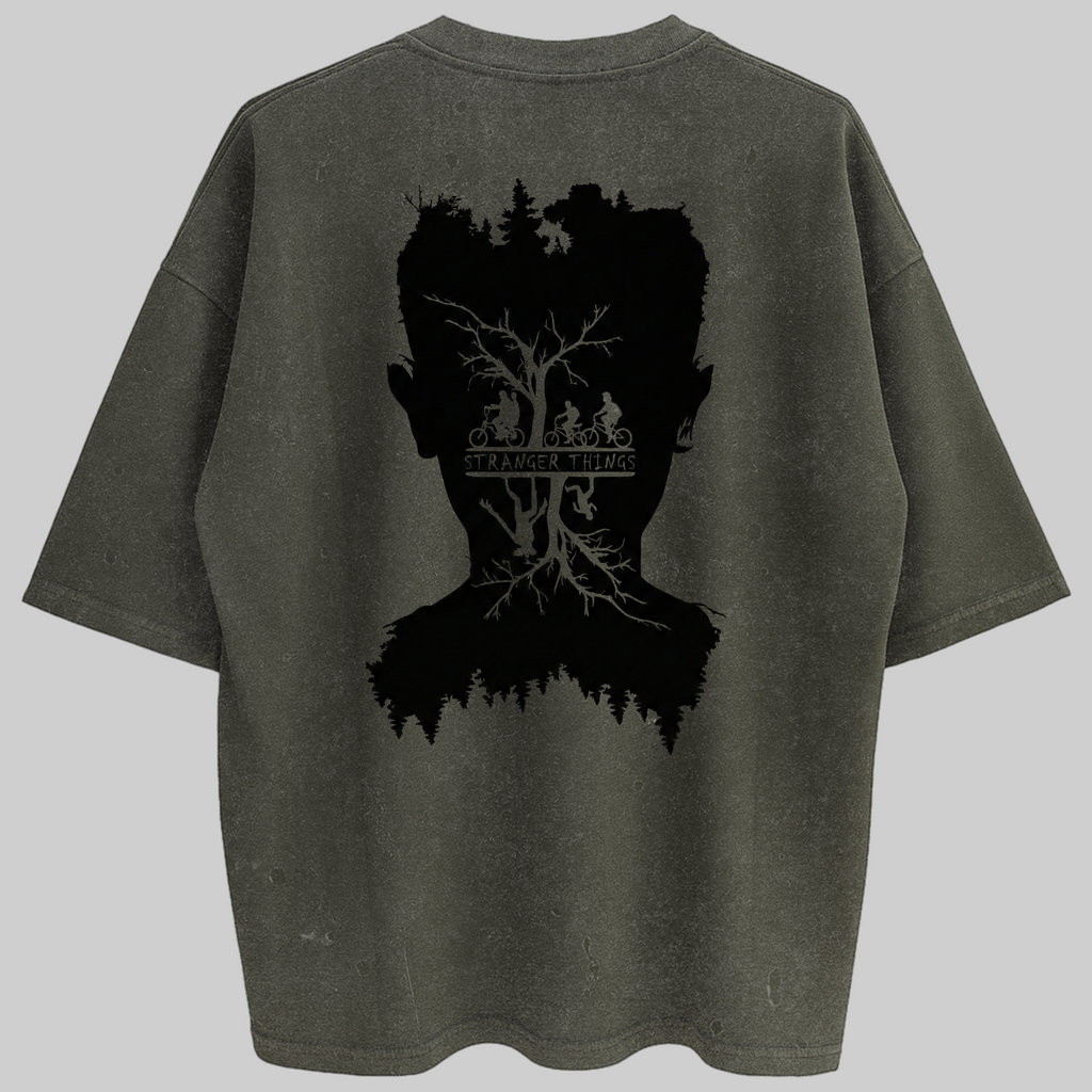 Oversized Mystery 80s Zero Encolhimento