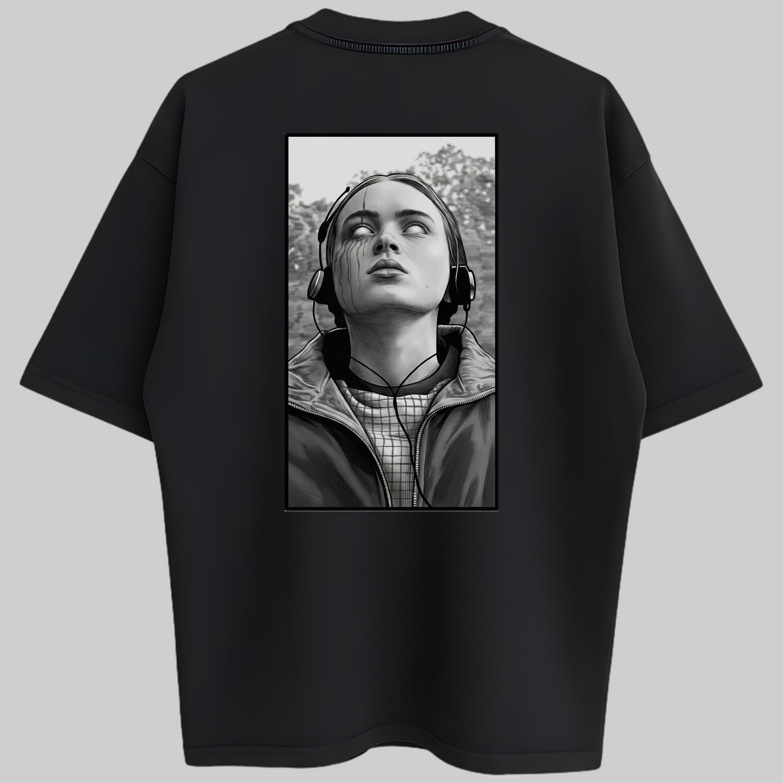 Oversized Max Zero Encolhimento