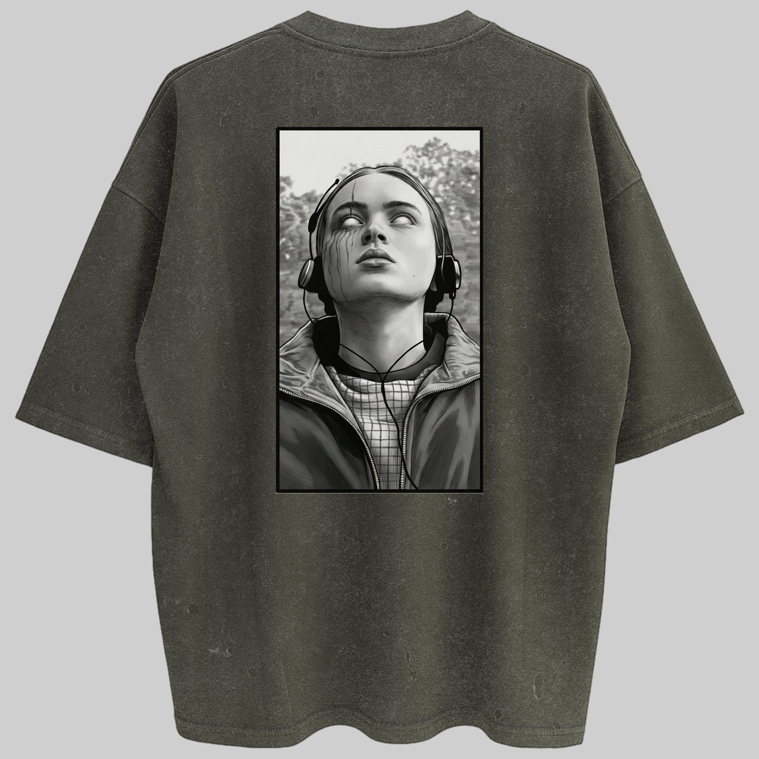 Oversized Max Zero Encolhimento