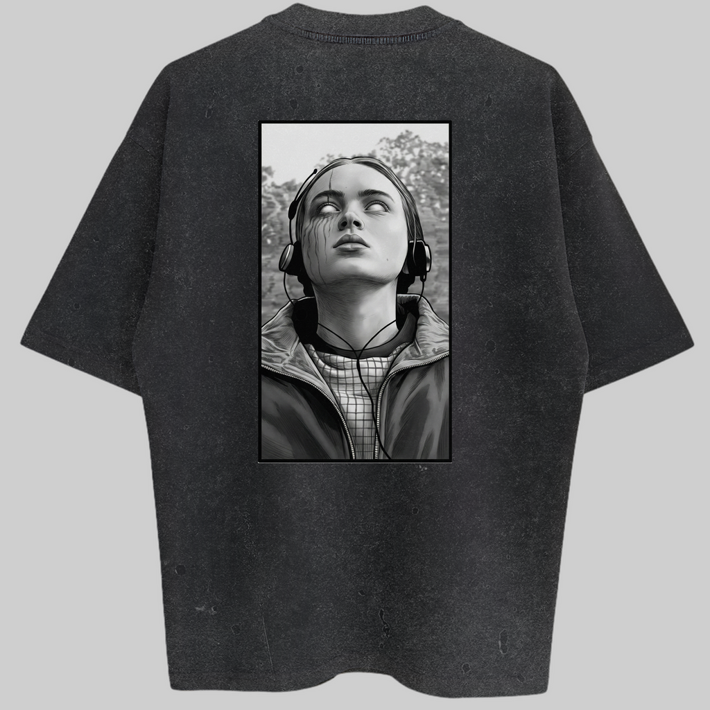 Oversized Max Zero Encolhimento