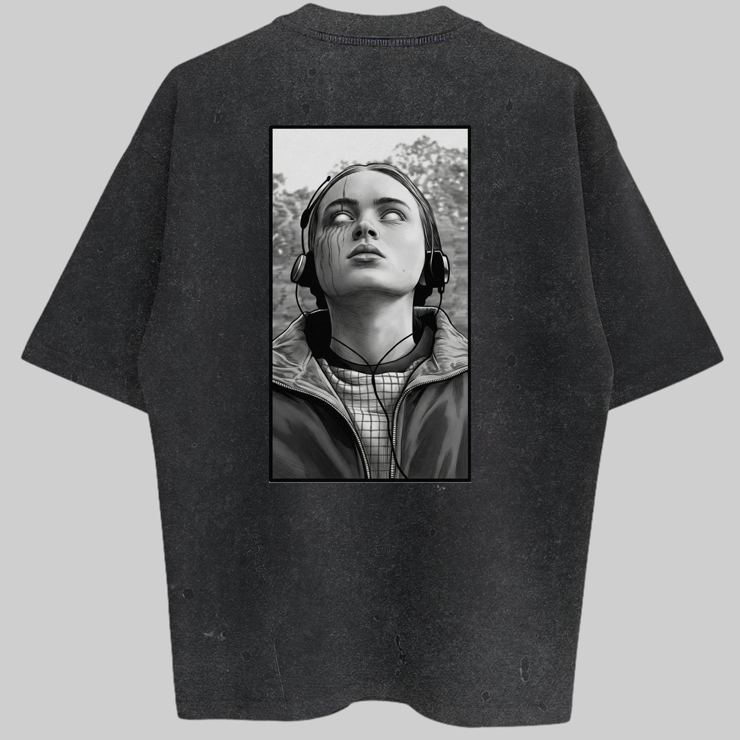 Oversized Max Zero Encolhimento