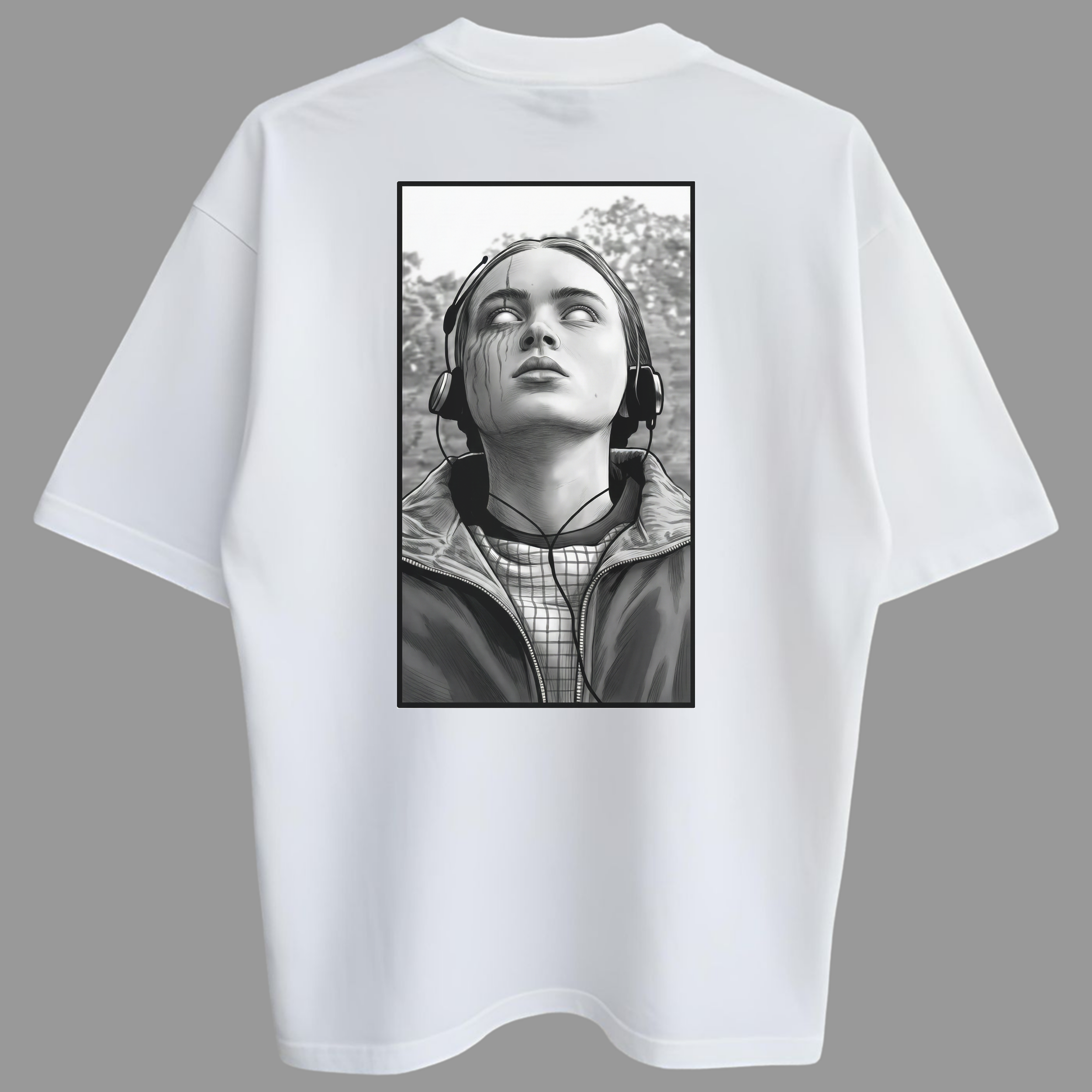 Oversized Max Zero Encolhimento