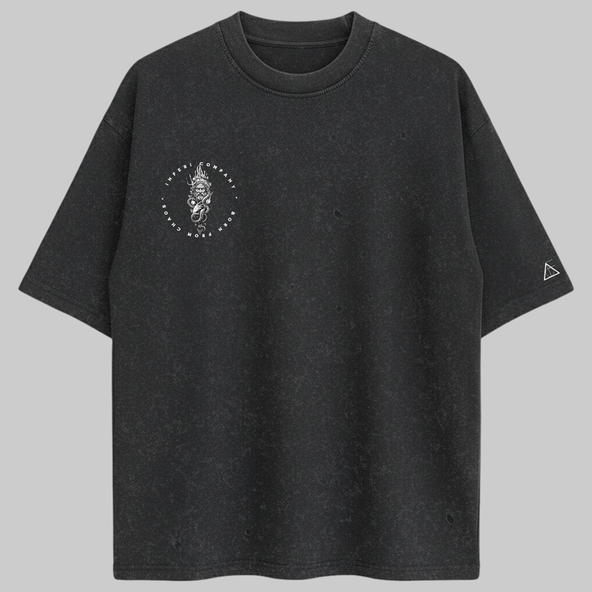 Oversized Poseidon Zero Encolhimento