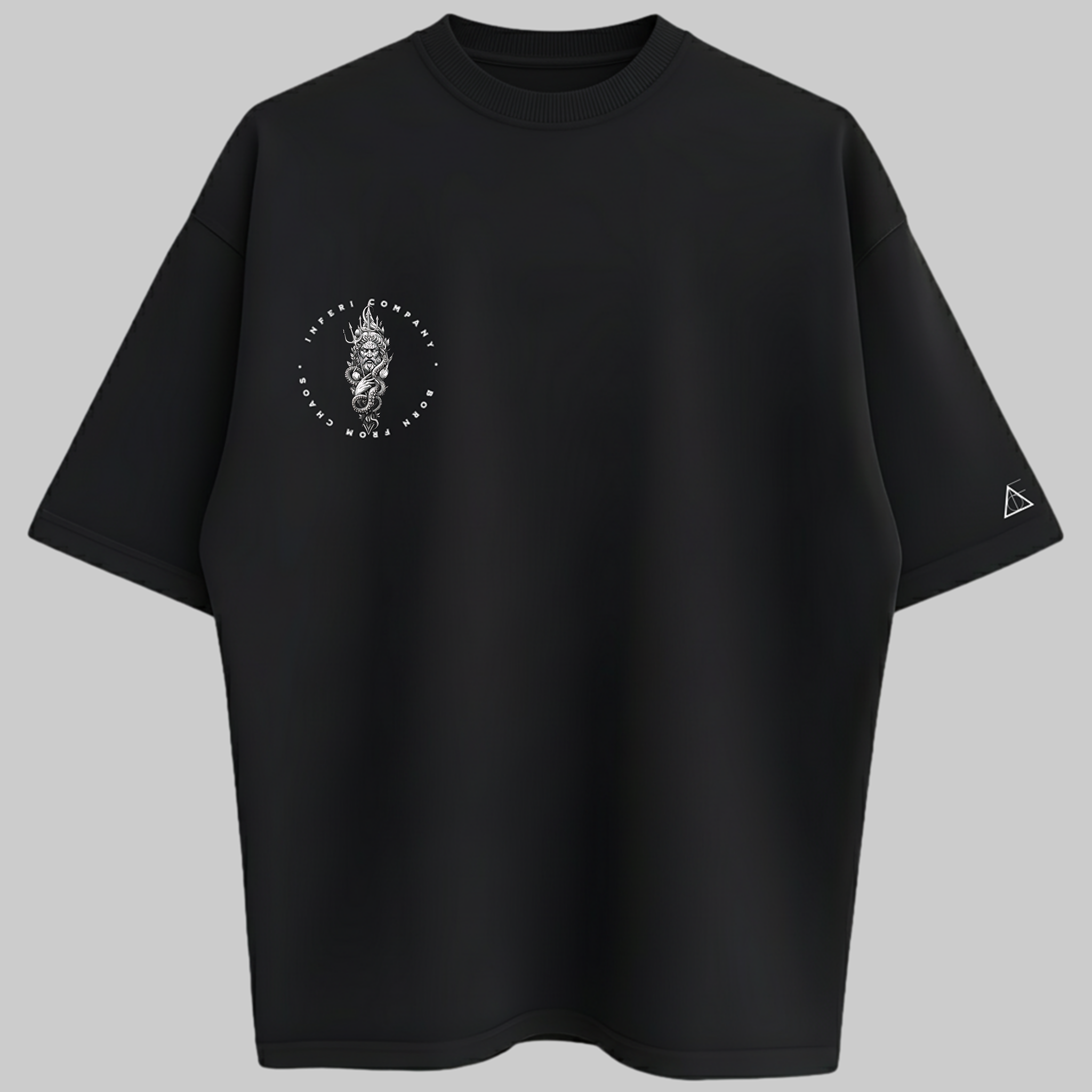 Oversized Poseidon Zero Encolhimento