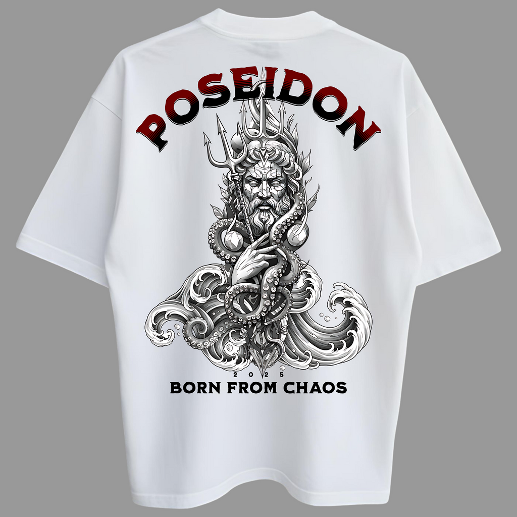 Oversized Poseidon Zero Encolhimento