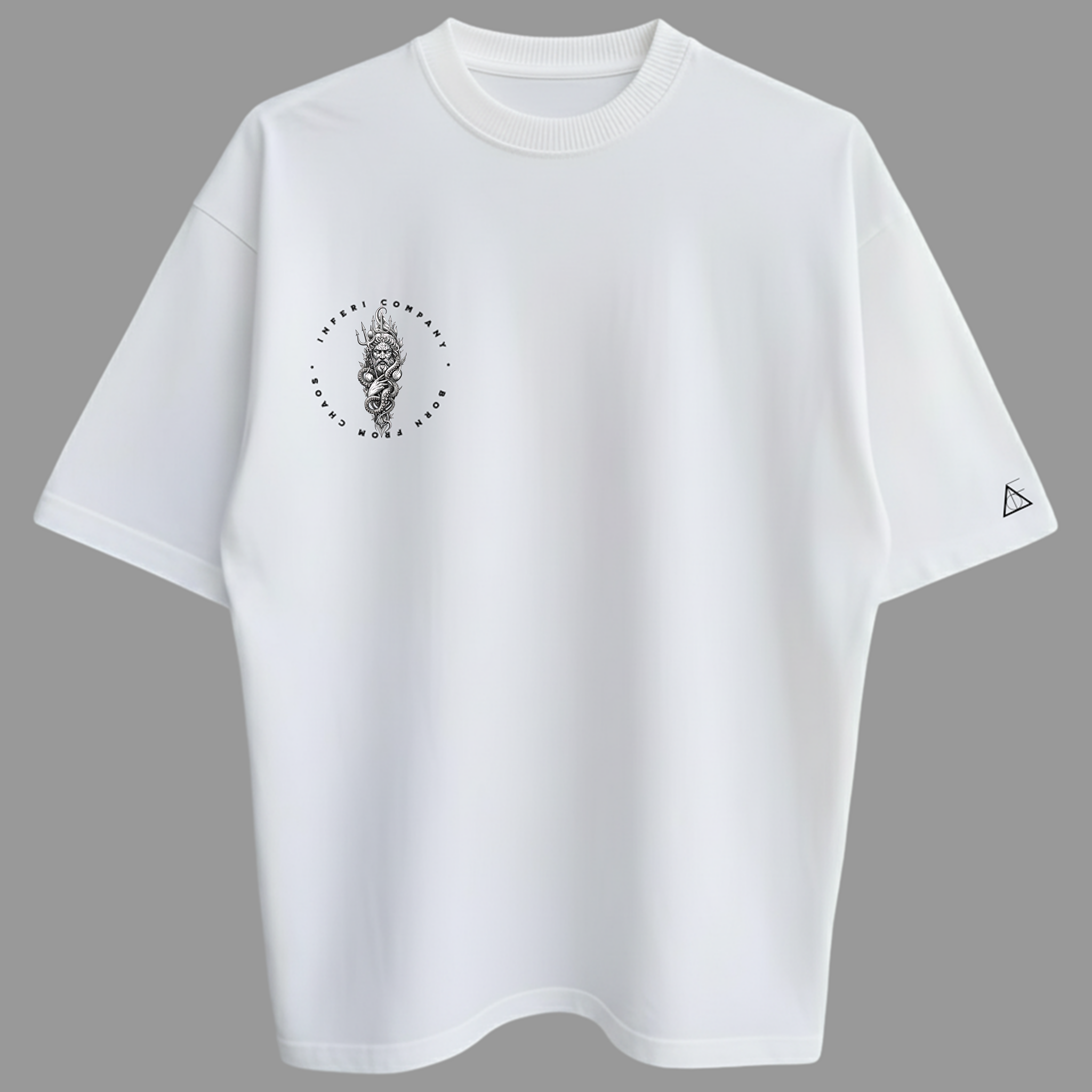 Oversized Poseidon Zero Encolhimento