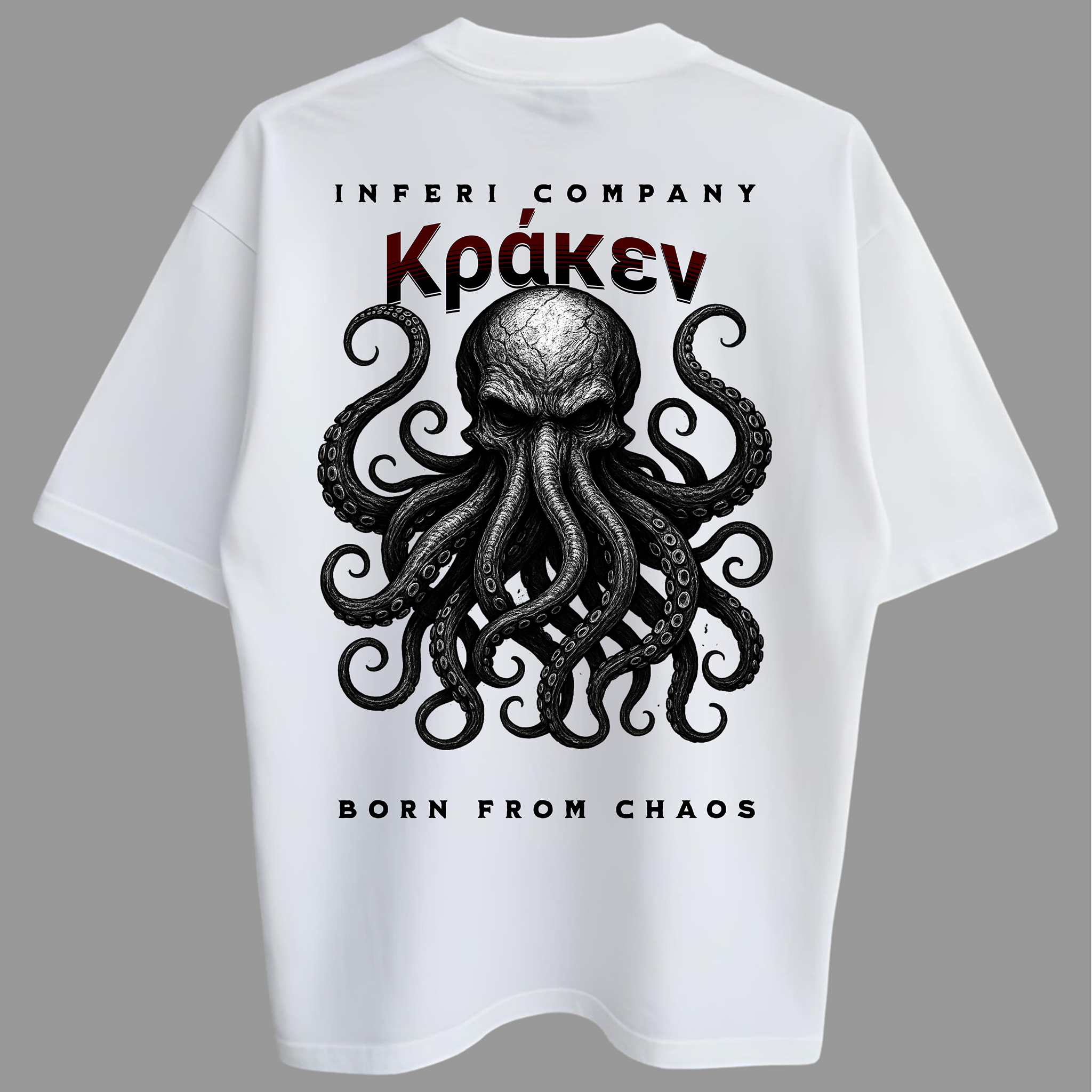 Oversized Kraken Zero Encolhimento
