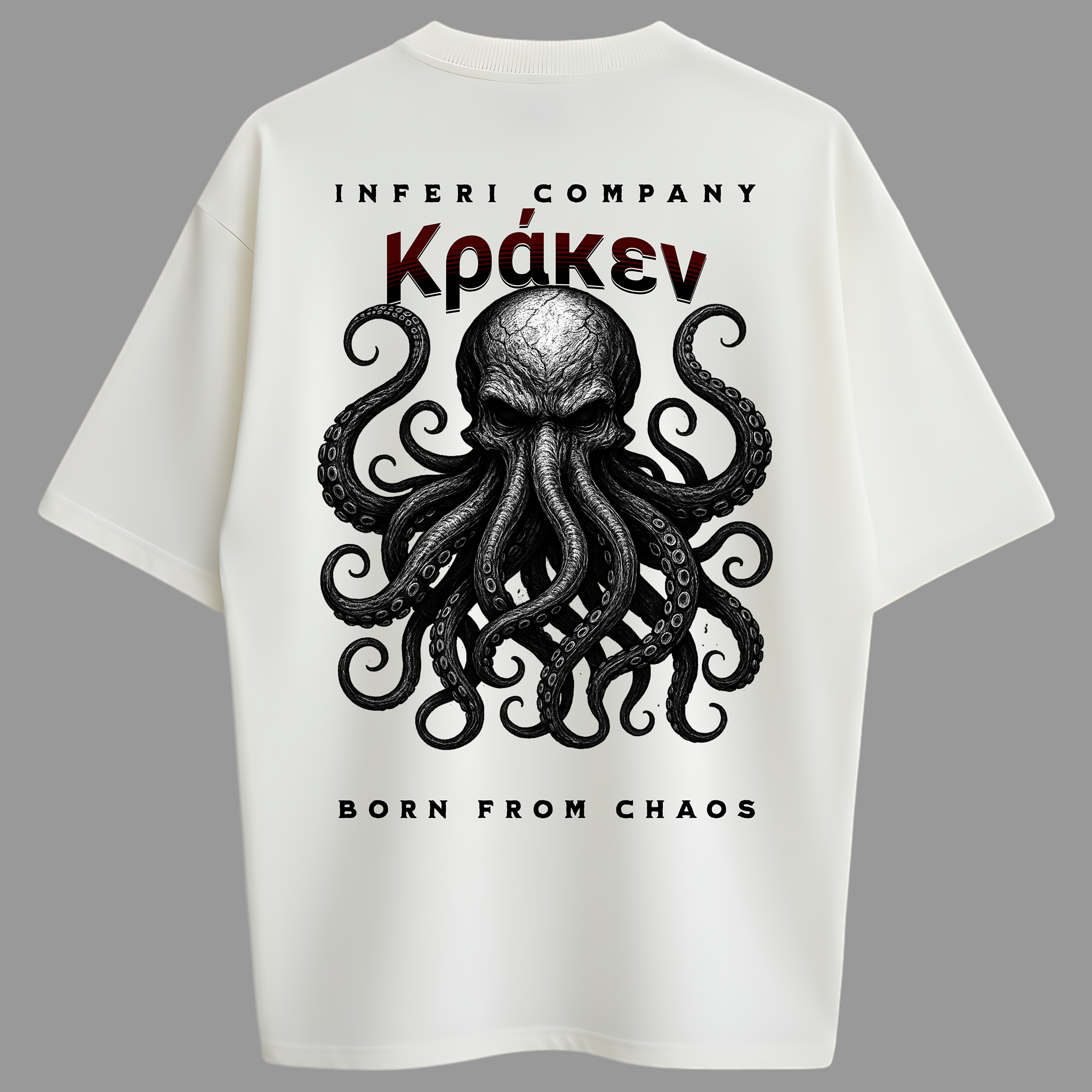 Oversized Kraken Zero Encolhimento