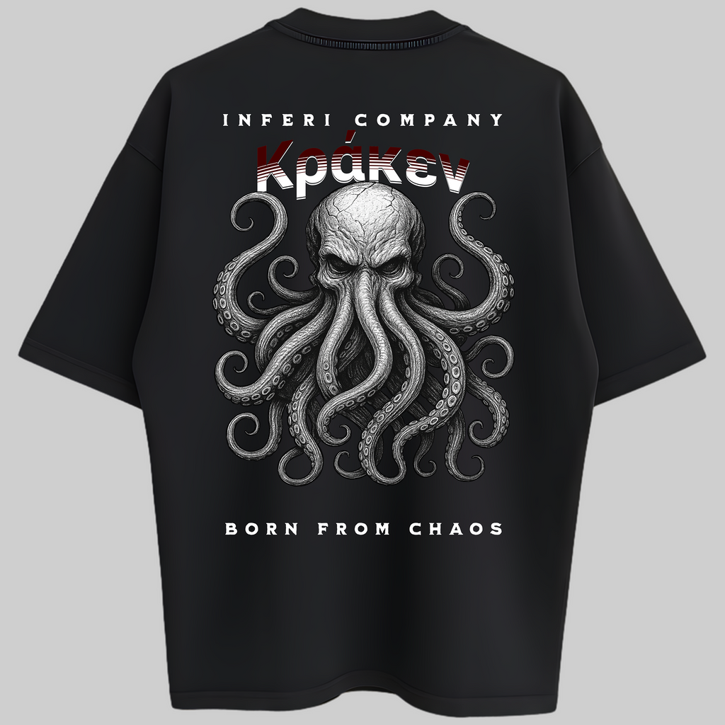 Oversized Kraken Zero Encolhimento
