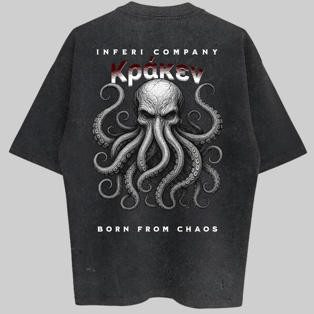 Oversized Kraken Zero Encolhimento