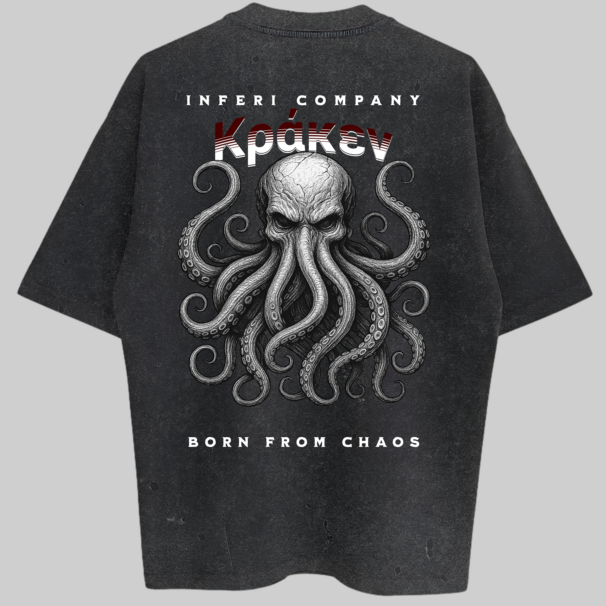 Oversized Kraken Zero Encolhimento