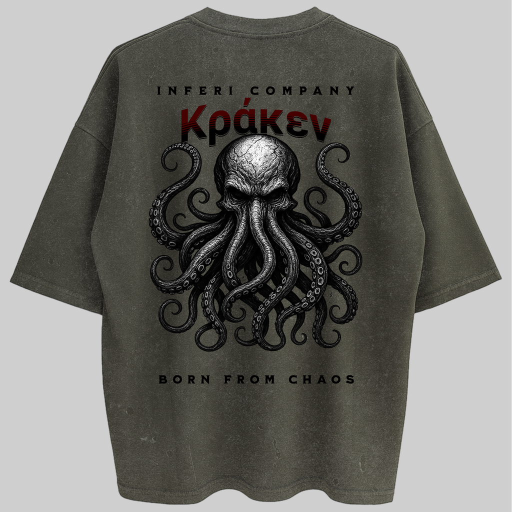 Oversized Kraken Zero Encolhimento