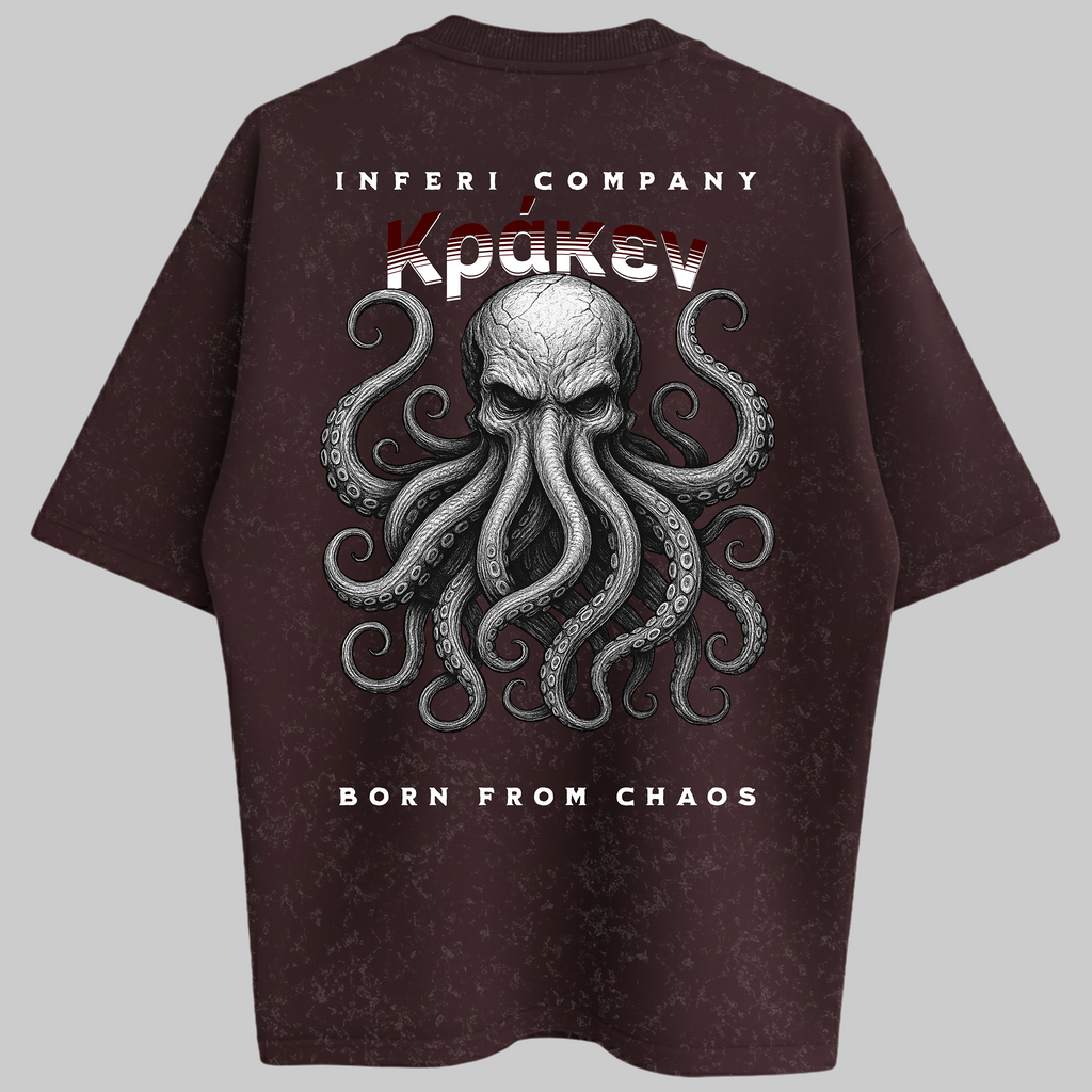 Oversized Kraken Zero Encolhimento