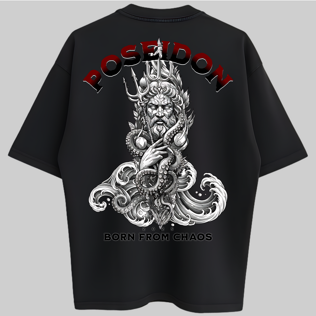 Oversized Poseidon Zero Encolhimento