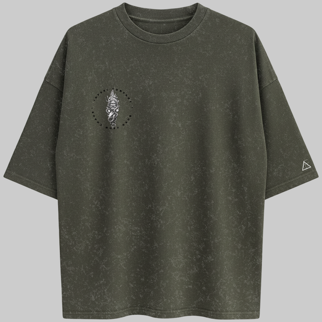 Oversized Poseidon Zero Encolhimento