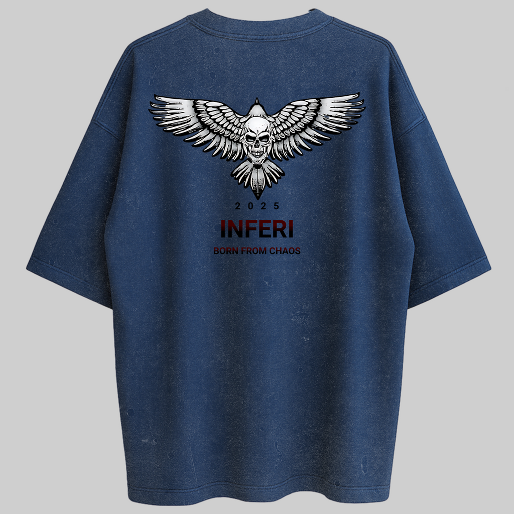 Oversized Black Ascension Zero Encolhimento