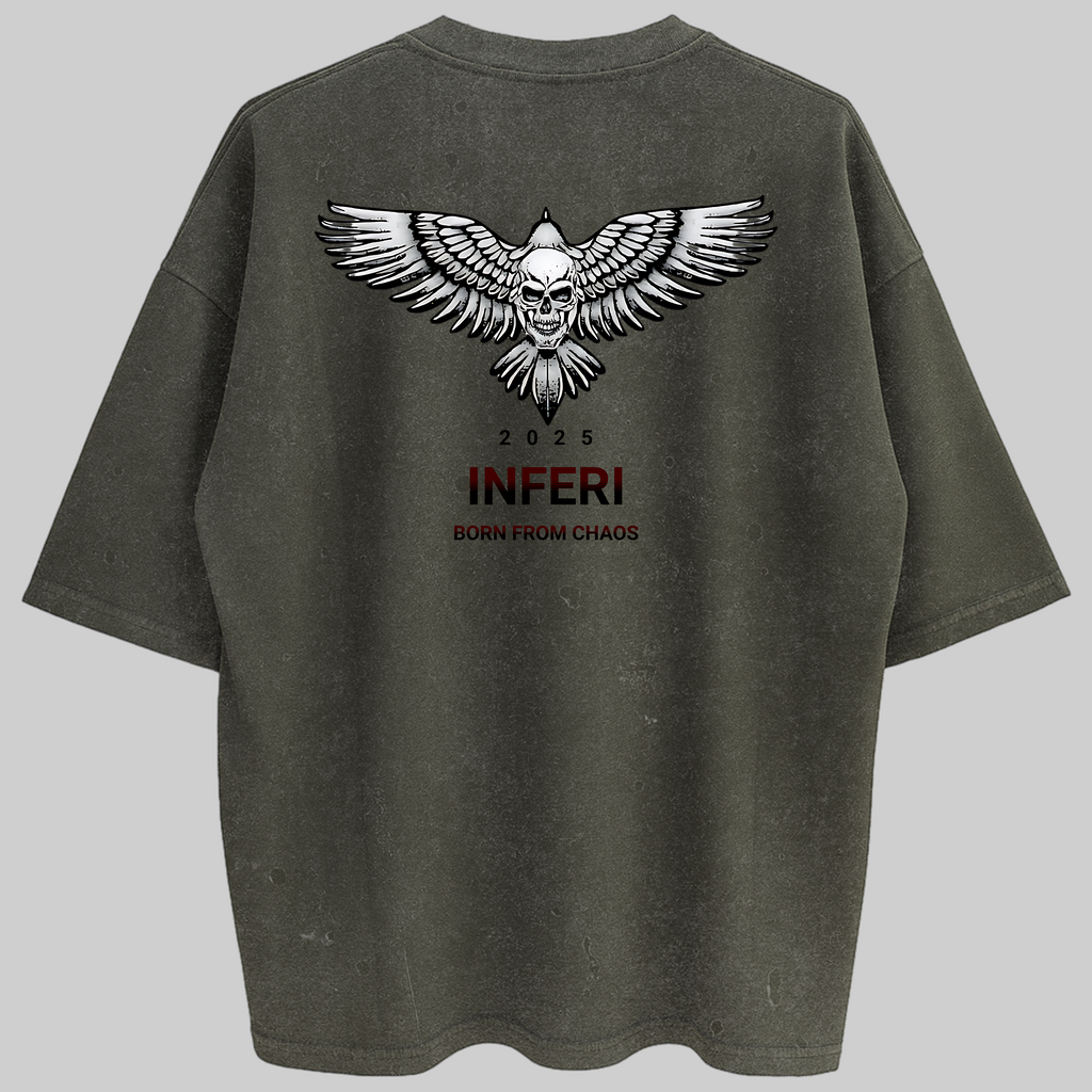 Oversized Black Ascension Zero Encolhimento