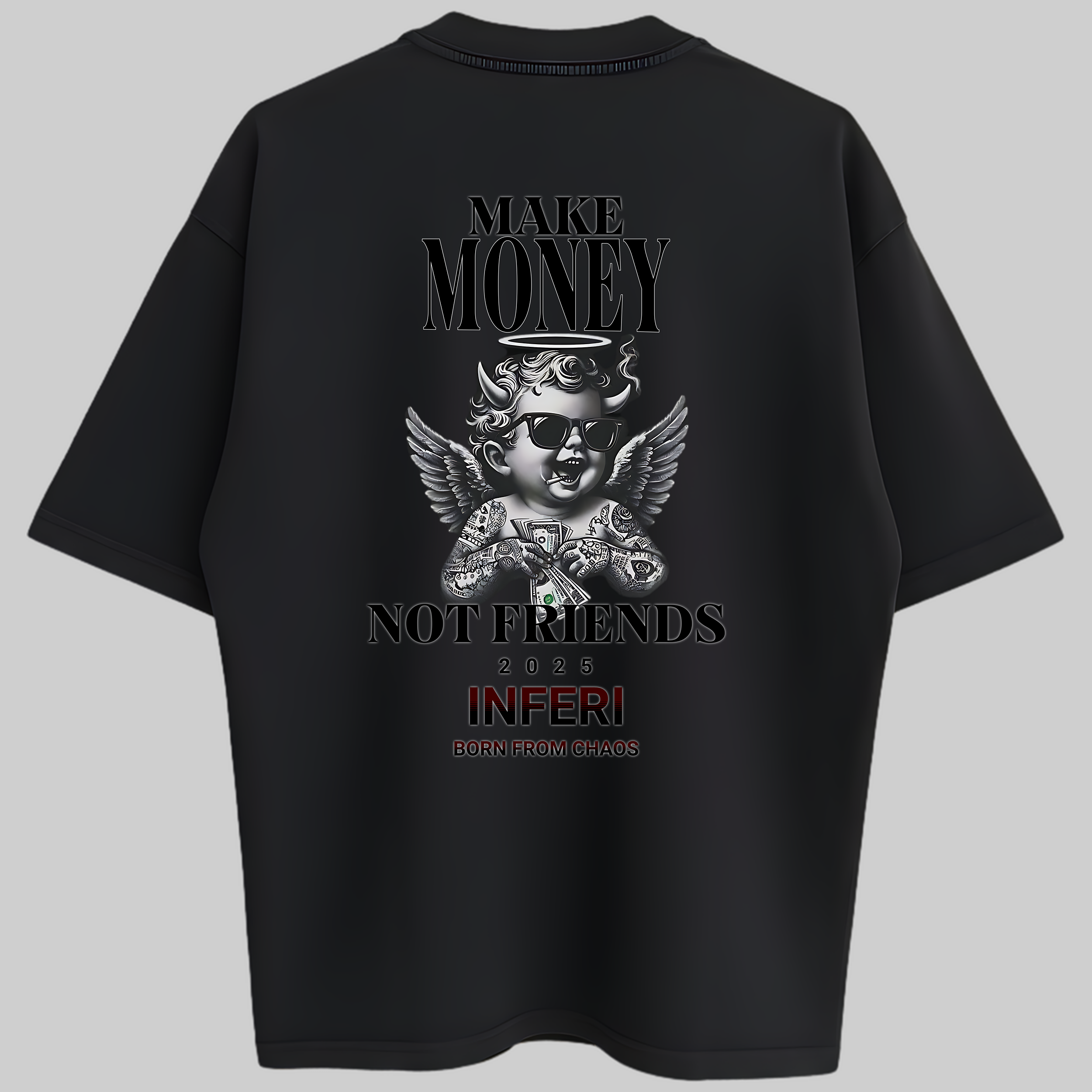 Oversized Greed Angel Zero Encolhimento