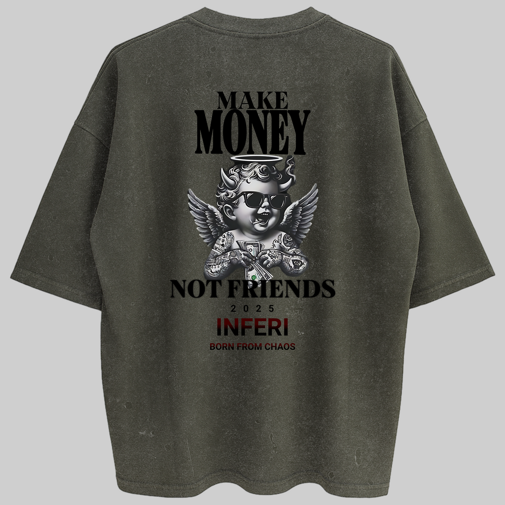 Oversized Greed Angel Zero Encolhimento