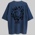 Oversized Spiral of Crows Zero Encolhimento