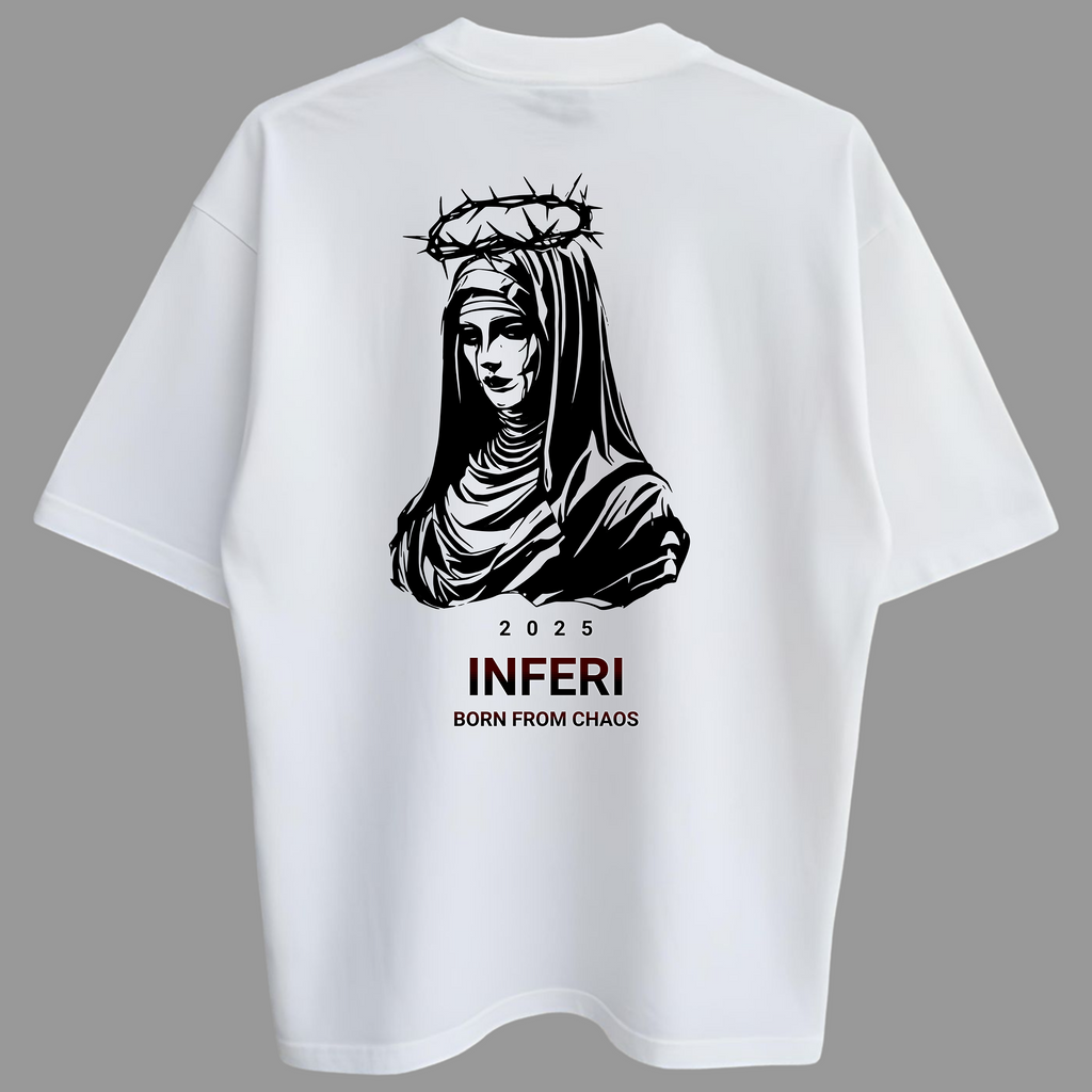 Oversized Profane Providence Zero Encolhimento