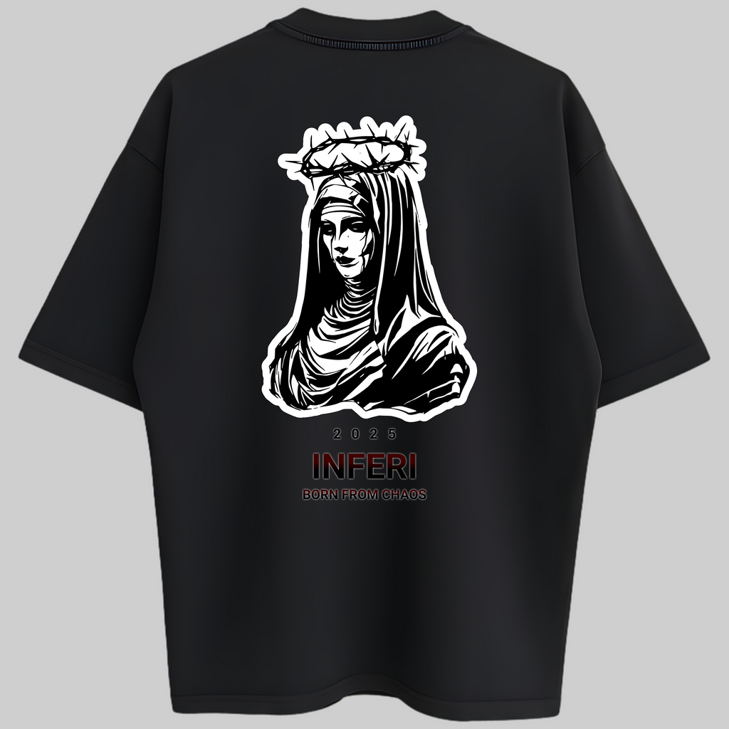 Oversized Profane Providence Zero Encolhimento