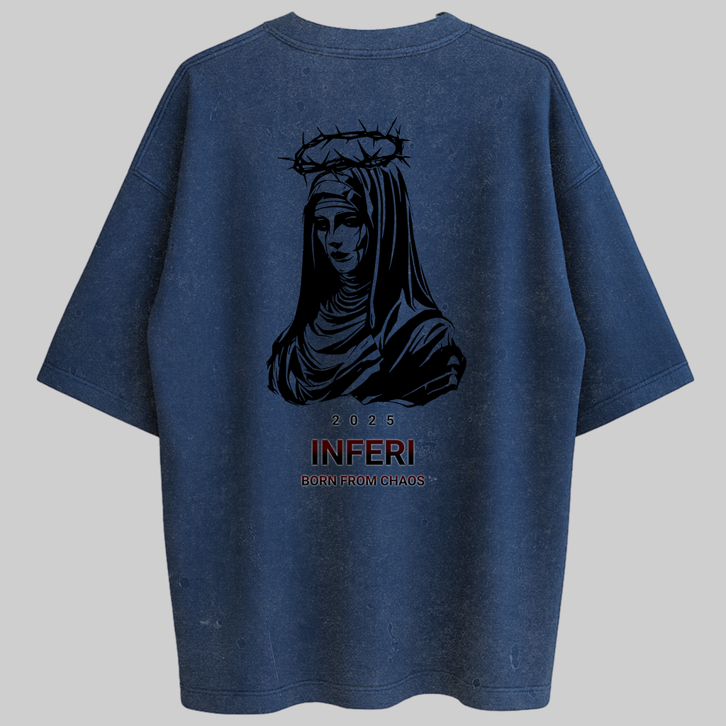 Oversized Profane Providence Zero Encolhimento