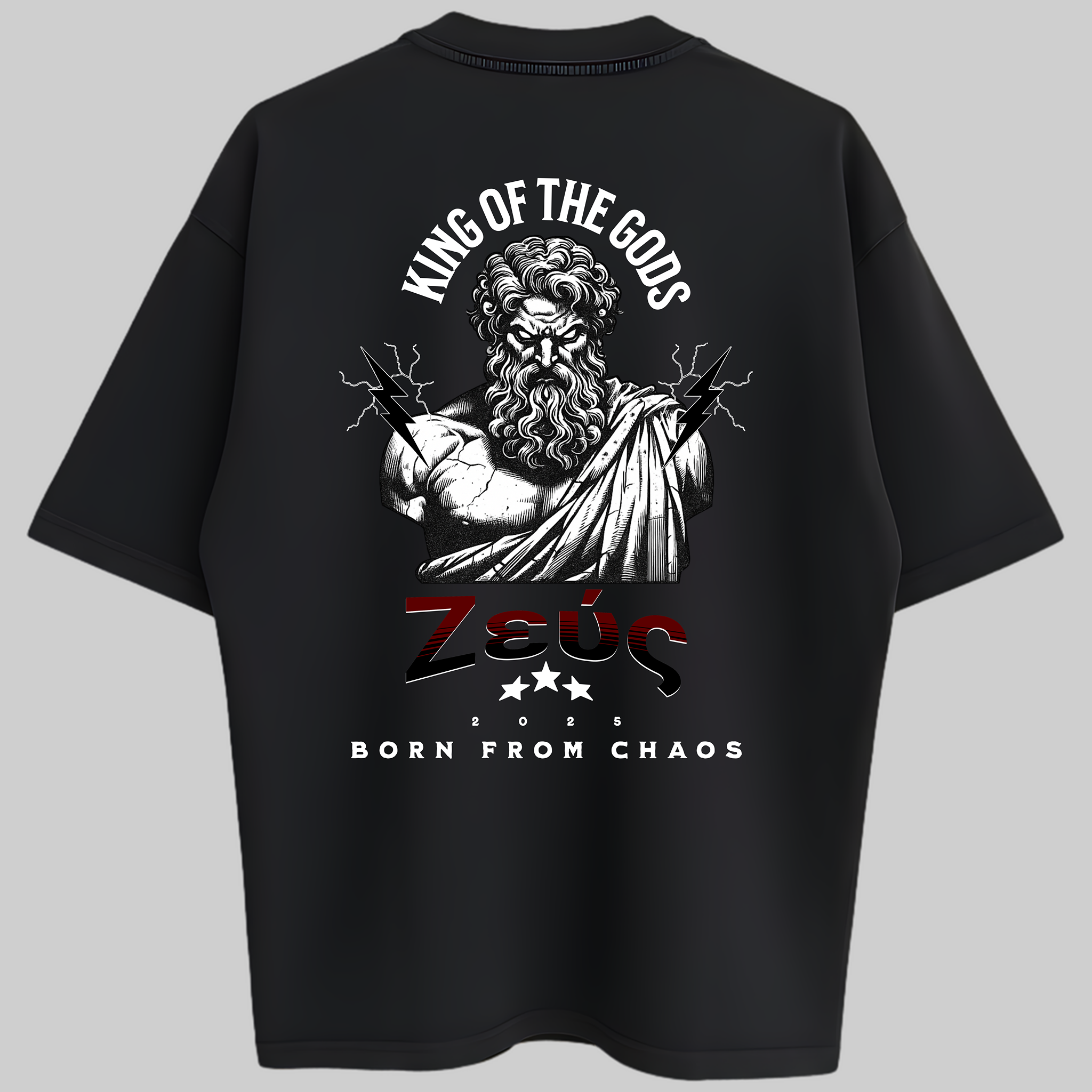 Oversized Zeus Zero Encolhimento