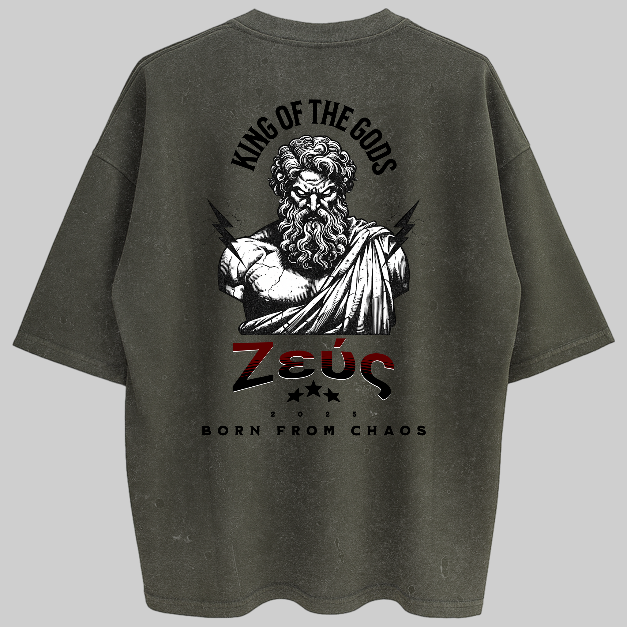 Oversized Zeus Zero Encolhimento