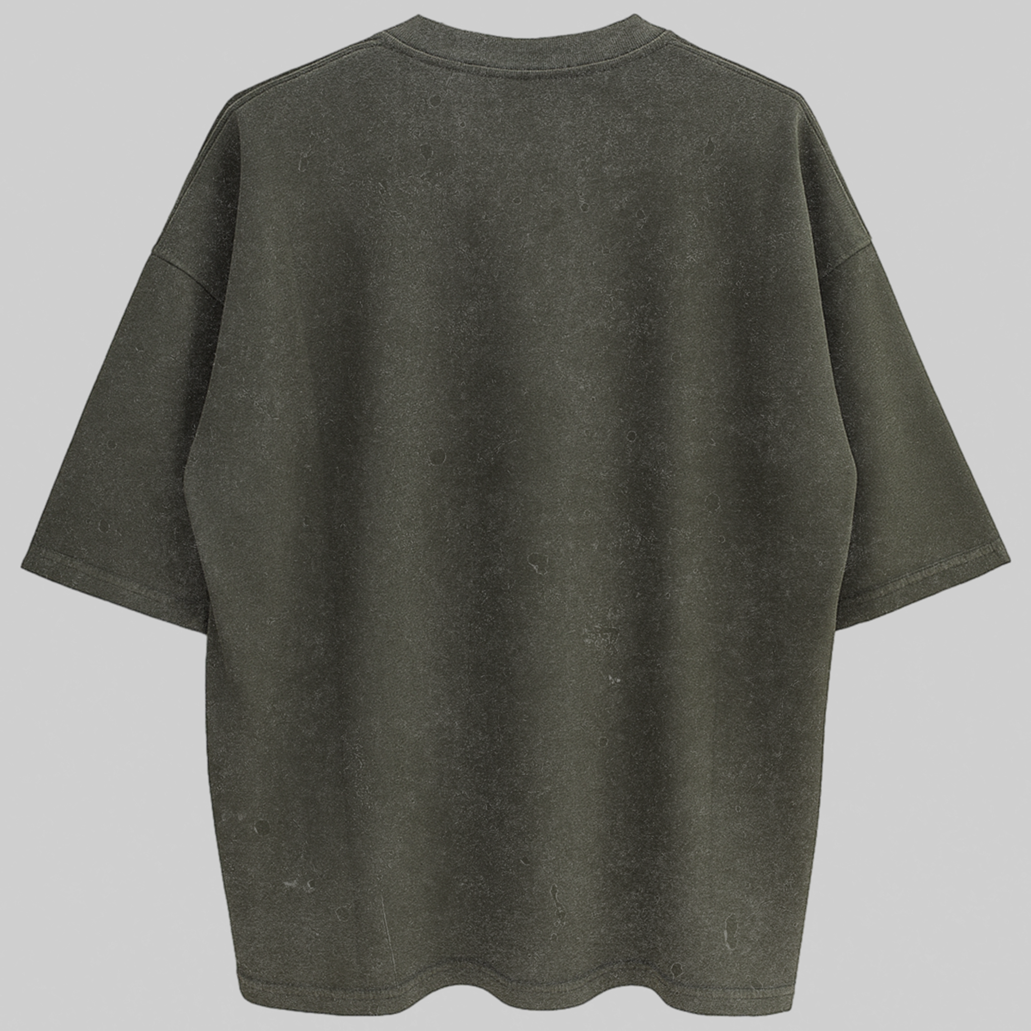 Oversized Minimal Zero Encolhimento