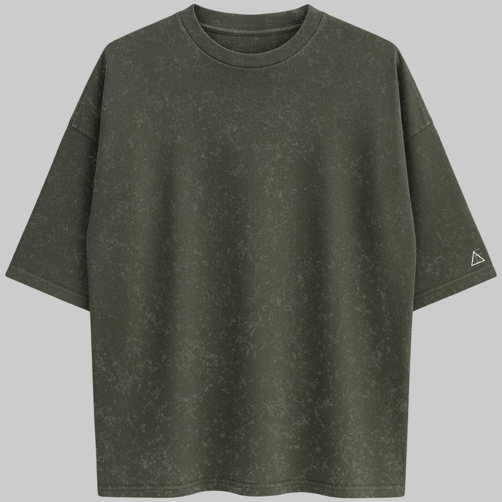 Oversized Minimal Zero Encolhimento