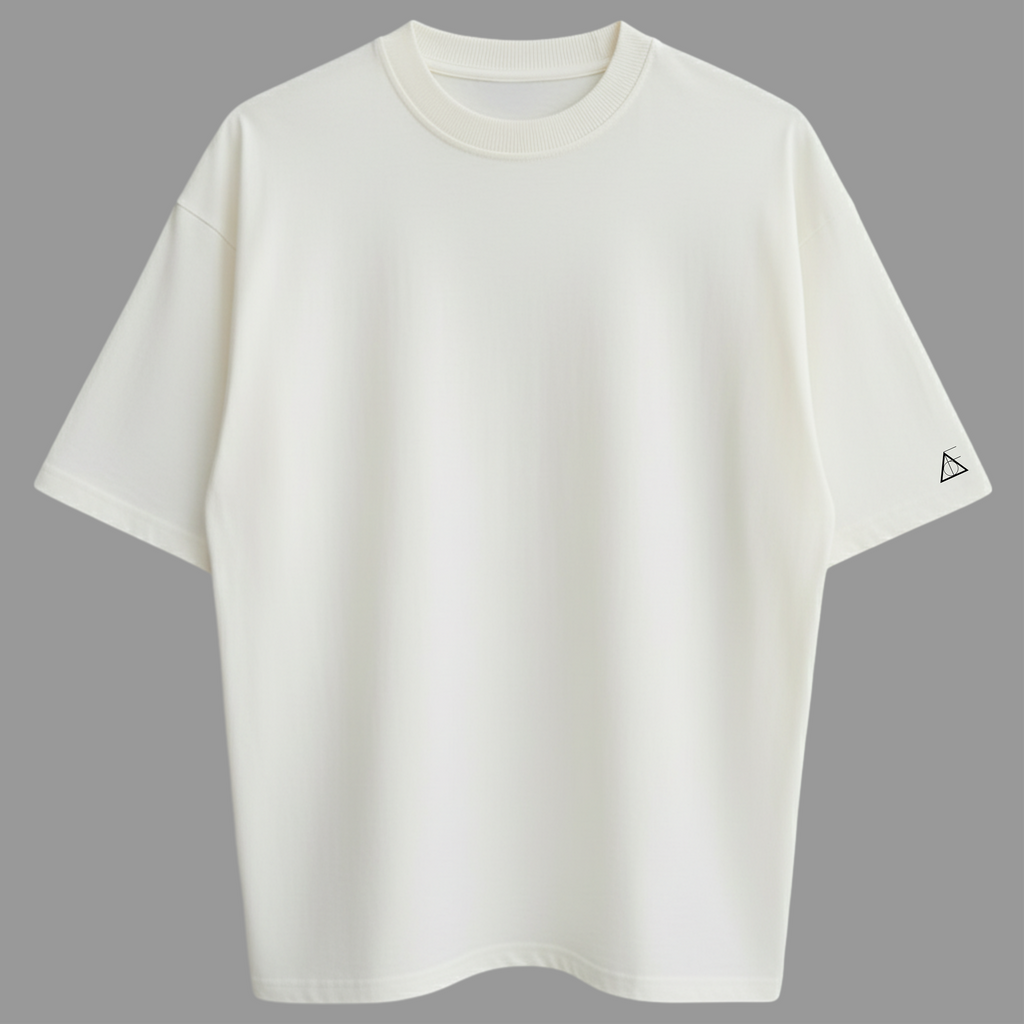 Oversized Minimal Zero Encolhimento