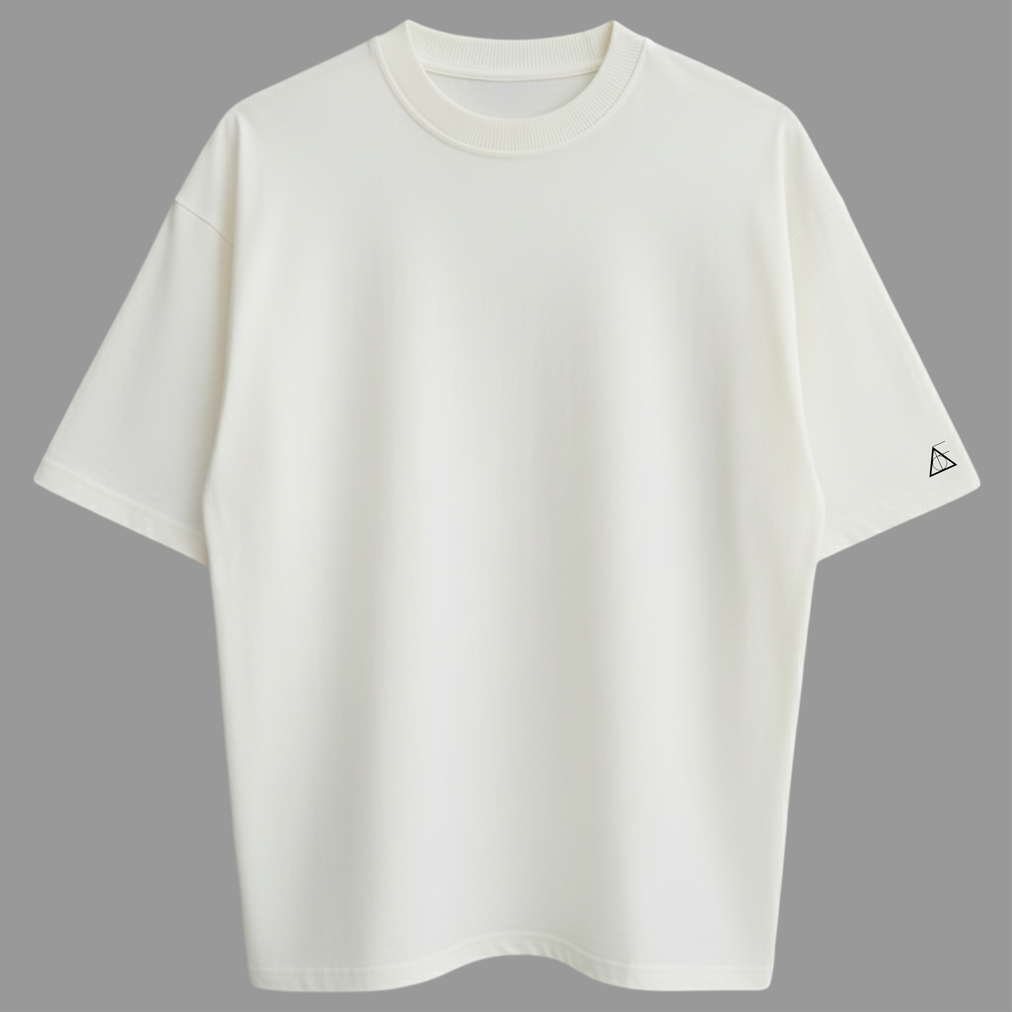 Oversized Minimal Zero Encolhimento