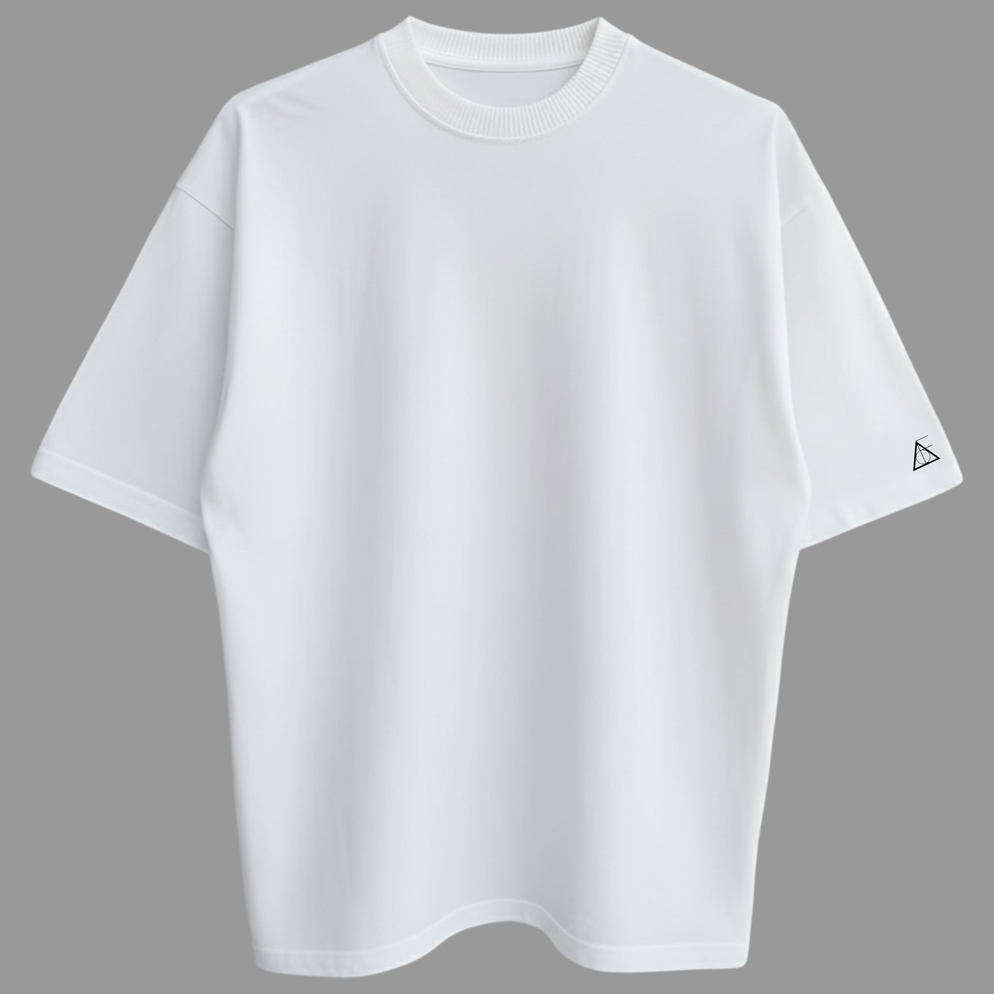 Oversized Minimal Zero Encolhimento