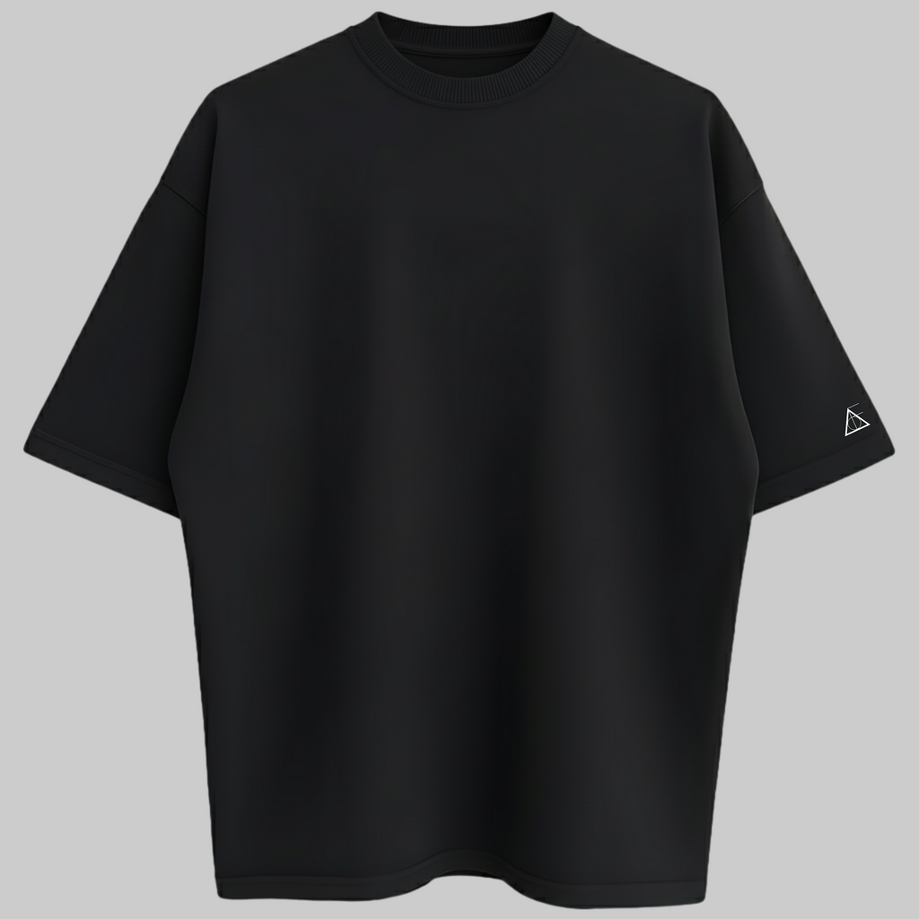 Oversized Minimal Zero Encolhimento
