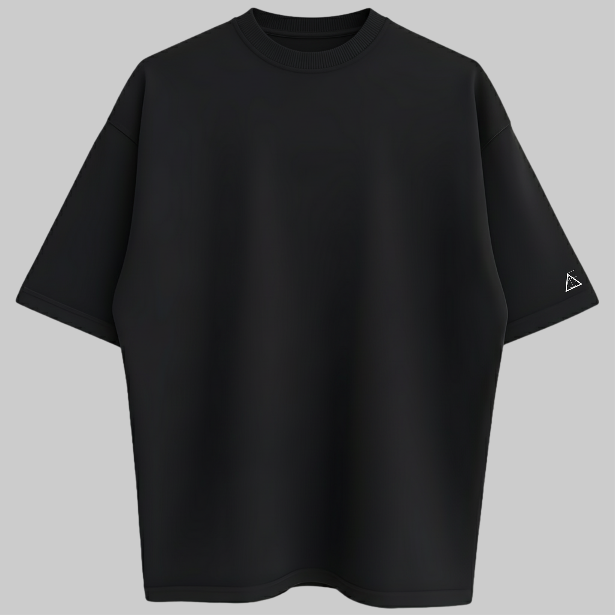 Oversized Minimal Zero Encolhimento