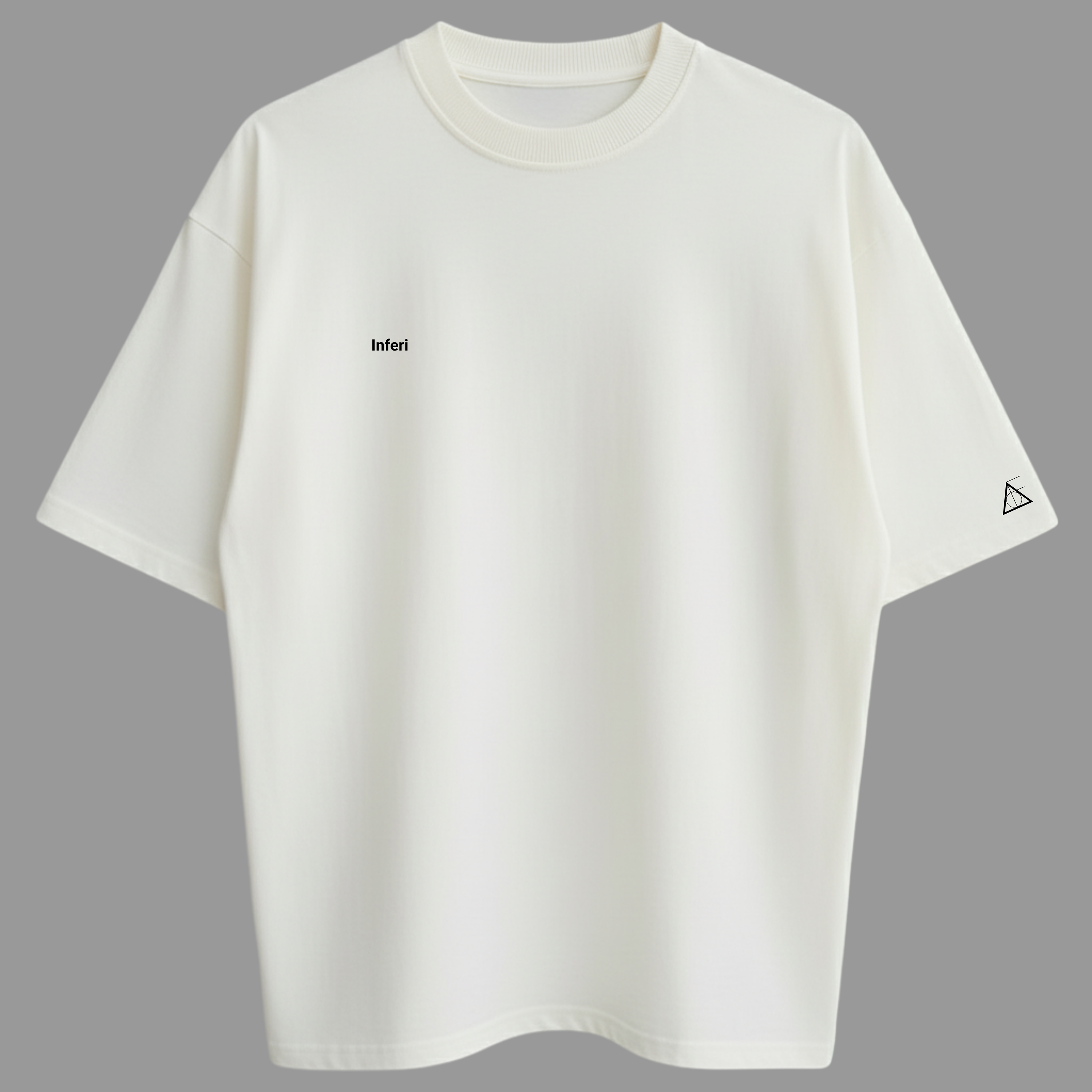 Oversized Inferi Zero Encolhimento