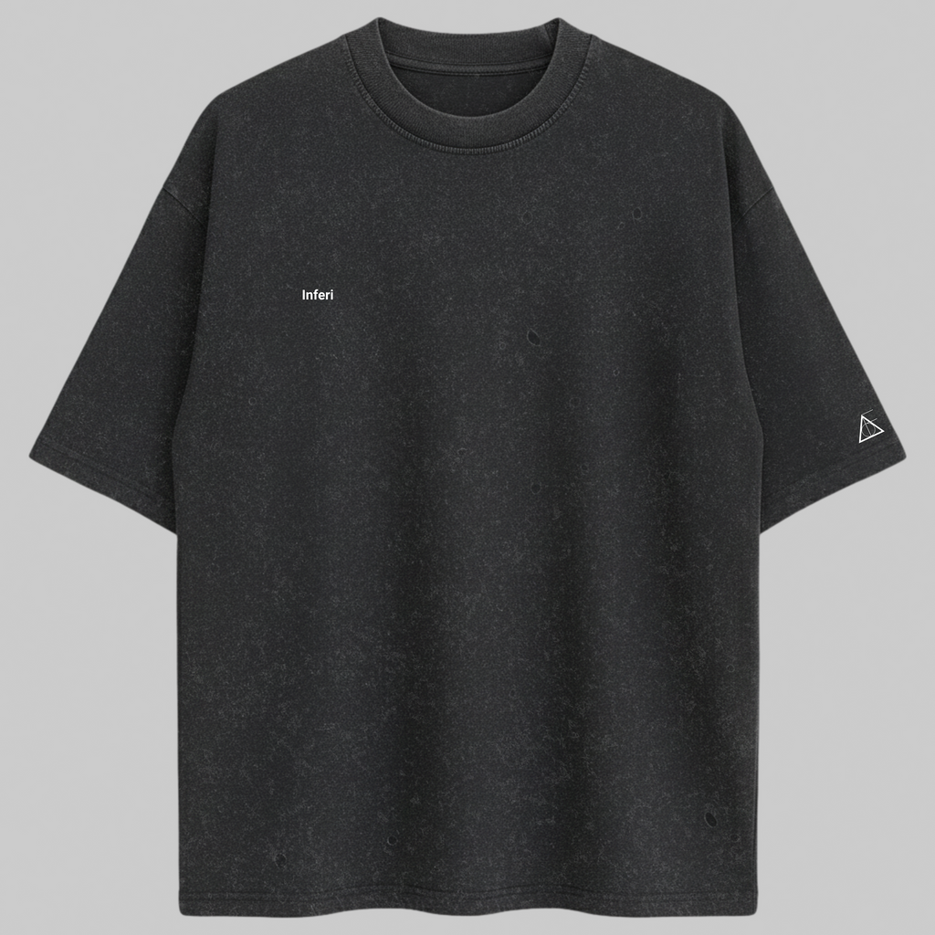 Oversized Inferi Zero Encolhimento