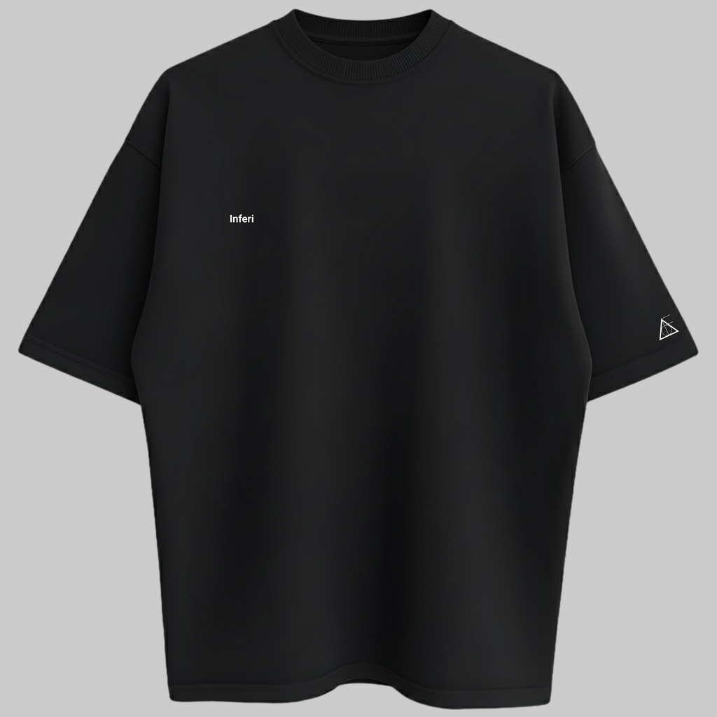 Oversized Inferi Zero Encolhimento