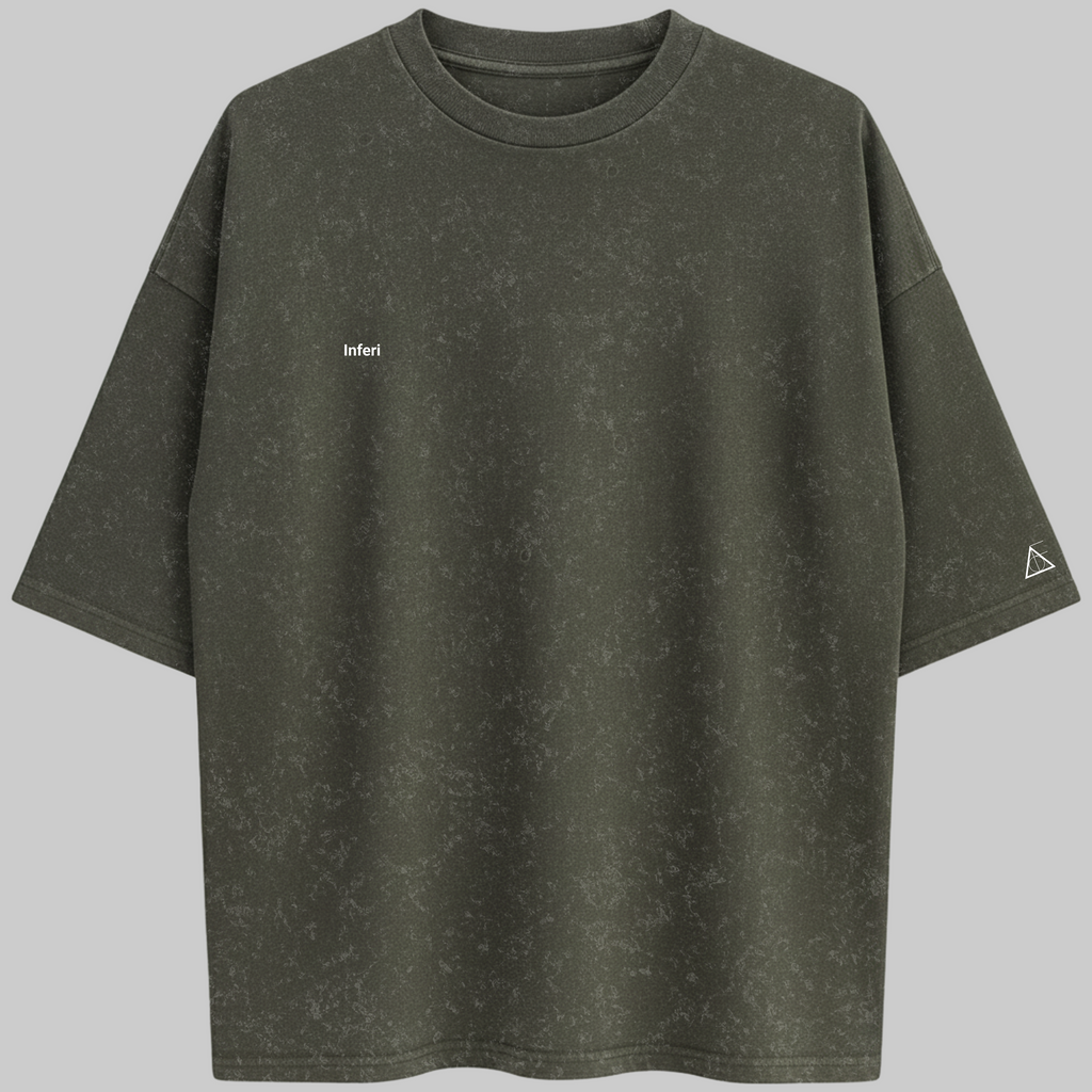 Oversized Inferi Zero Encolhimento