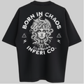 Oversized Born In Chaos Zero Encolhimento